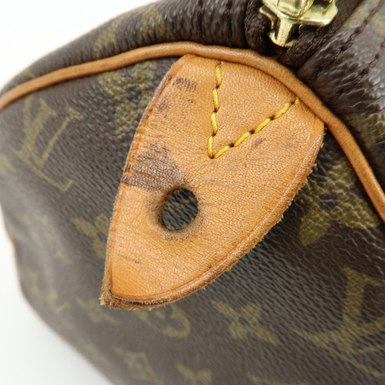 Louis Vuitton Monogram Speedy 30 Boston Bag Hand Bag Brown M41526