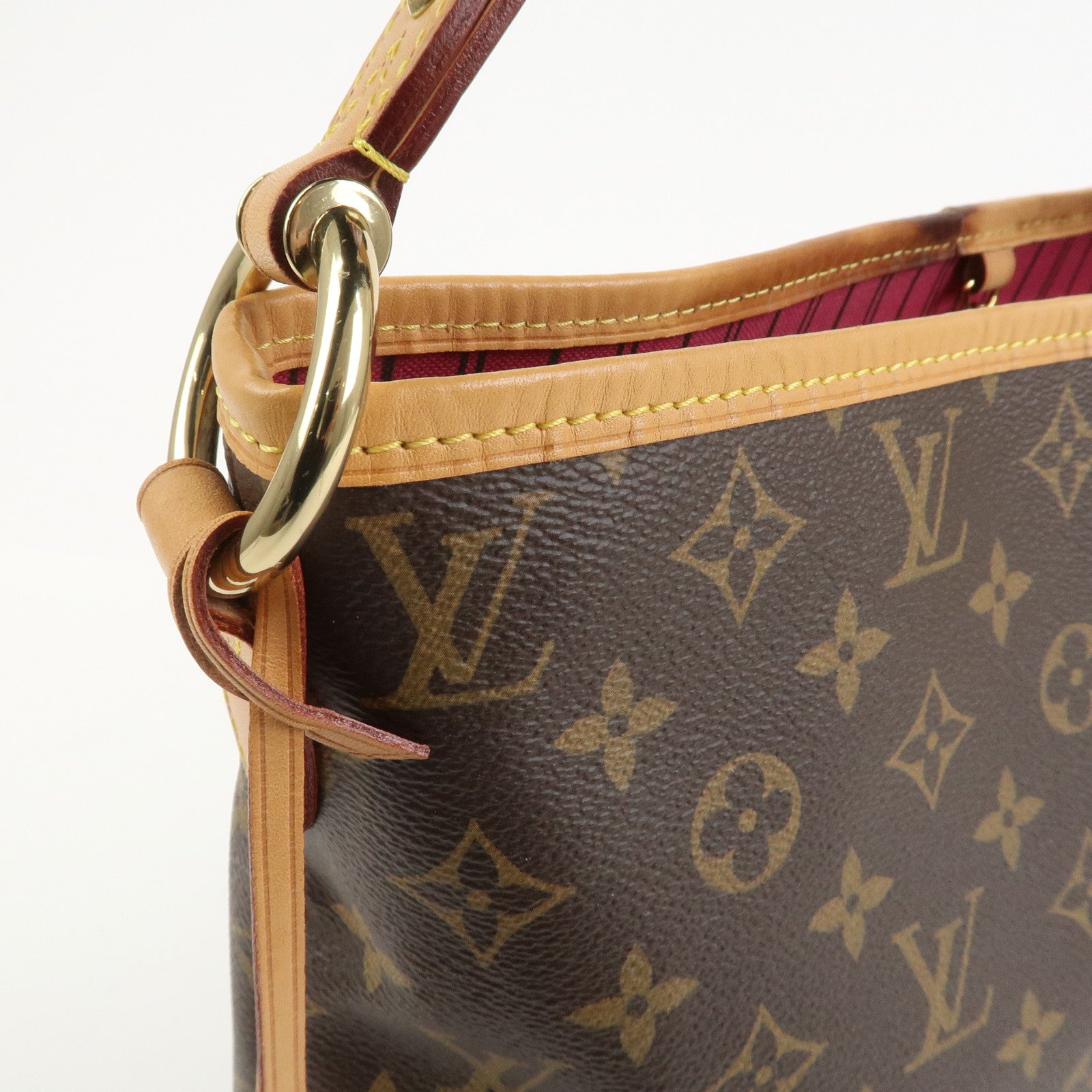 Louis Vuitton Monogram Delightful PM Shoulder Bag Brown M50155