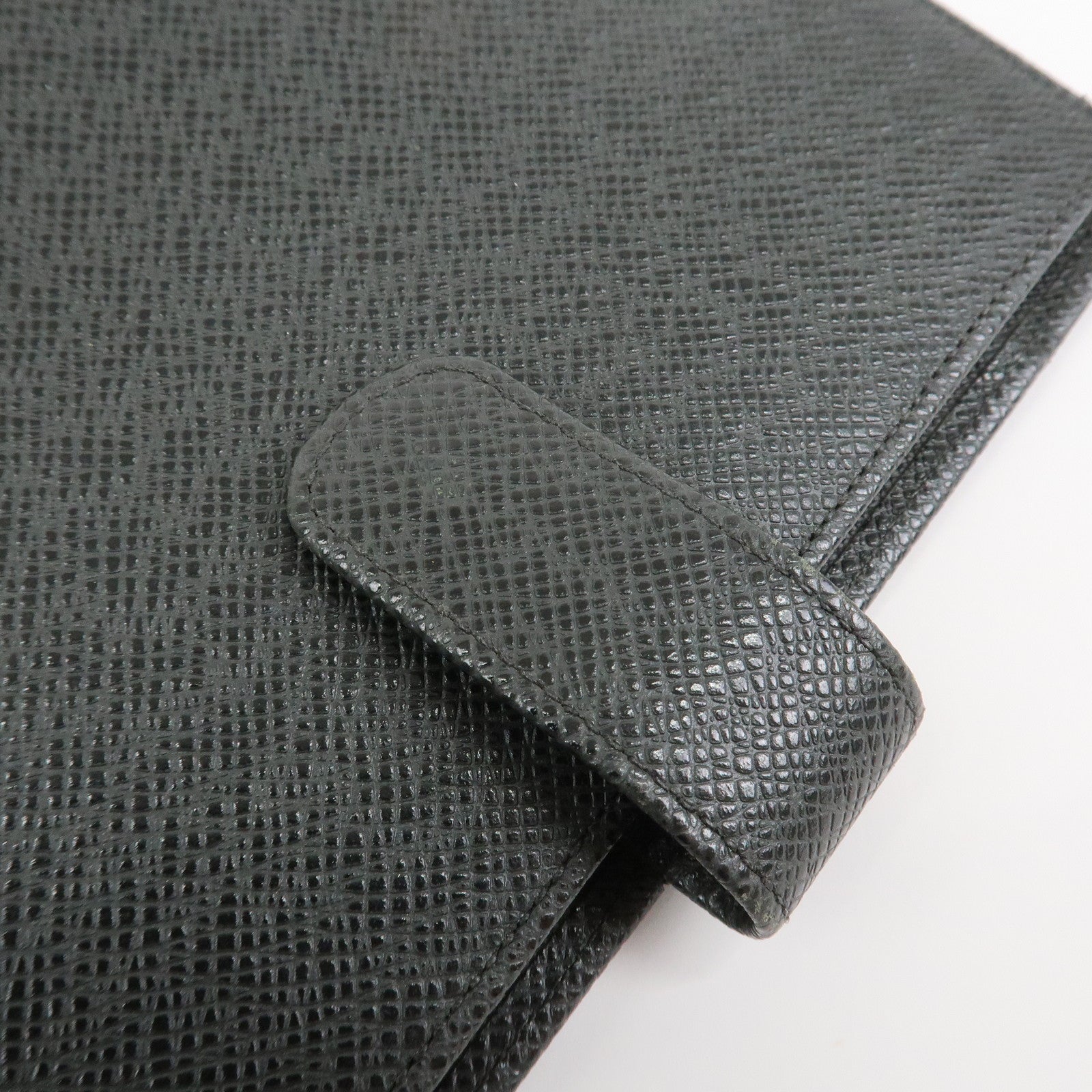 Louis Vuitton Taiga Leather Agenda MM Planner Cover Ardoise R20222