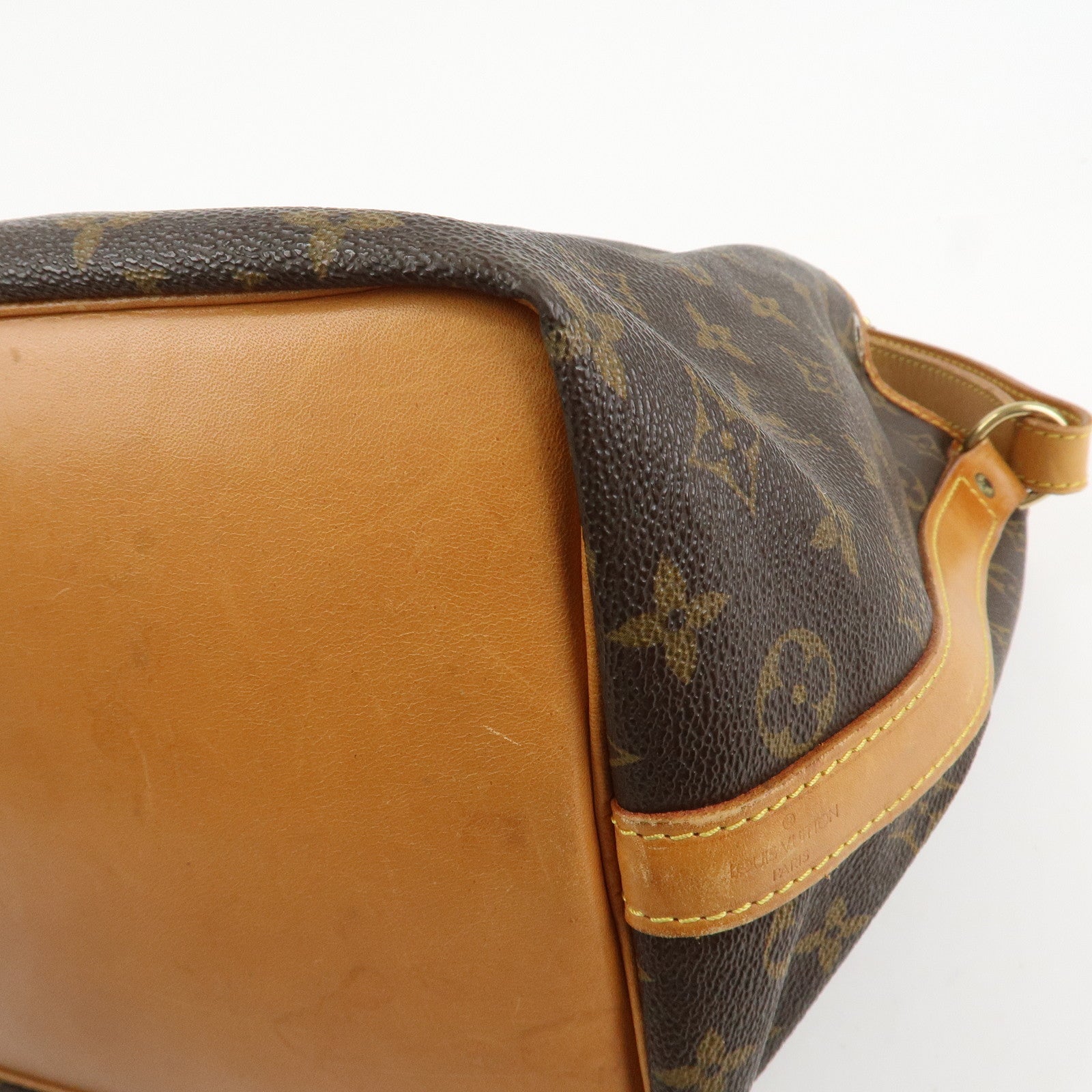 Louis Vuitton Monogram Canvas Petit Noe Shoulder Bag Brown M42226