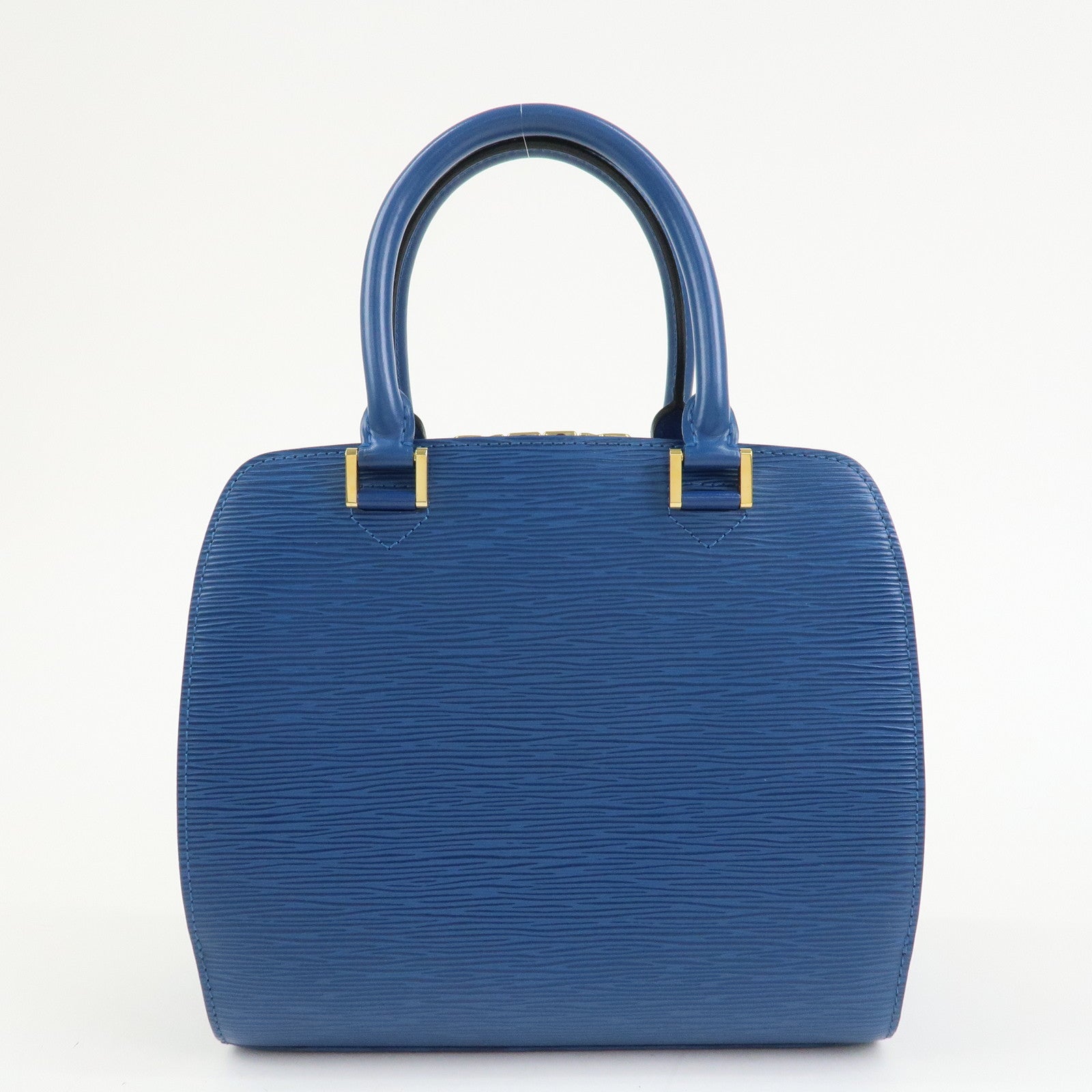 Louis Vuitton Epi Pont Neuf Hand Bag Toledo Blue M52055