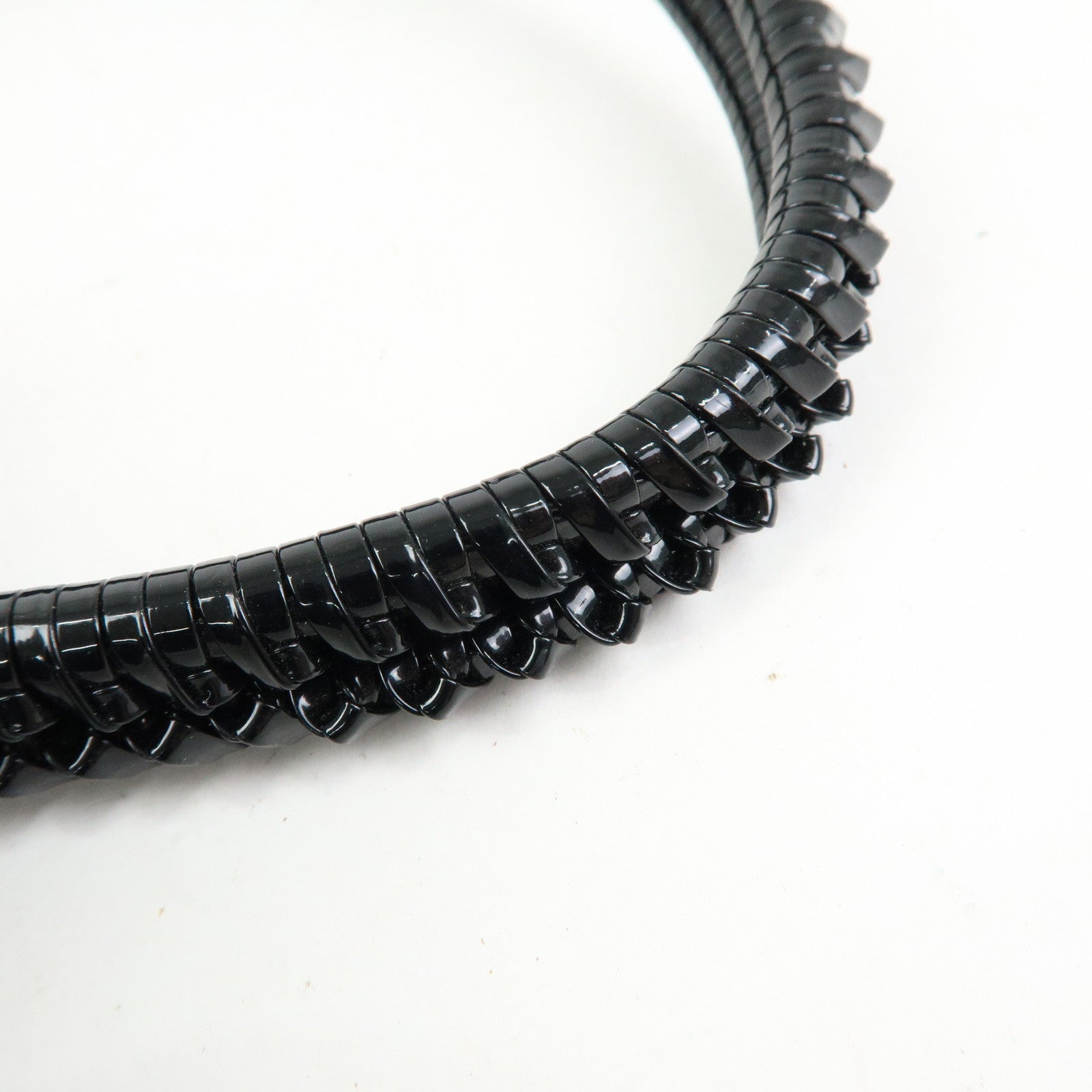 ANTEPRIMA PVC Wire Bag Tote Bag Shoulder Bag Black White