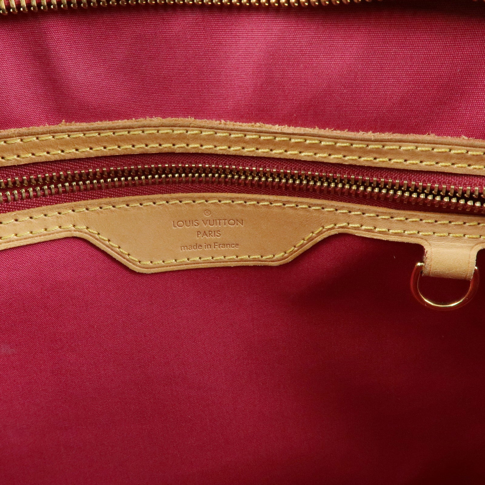 Louis Vuitton Vernis Brea MM 2Way Hand Bag Rose Indien M91798