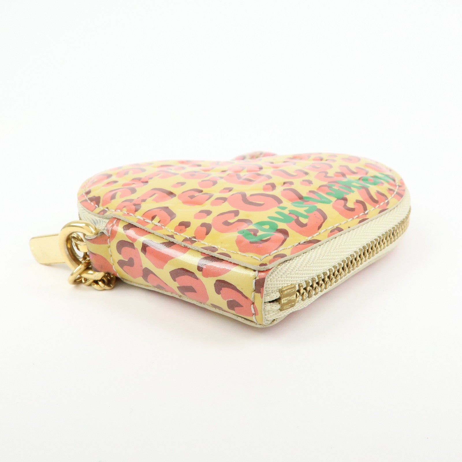 Louis Vuitton Monogram Vernis Porte Monnaie Coeur Coin Case M91473
