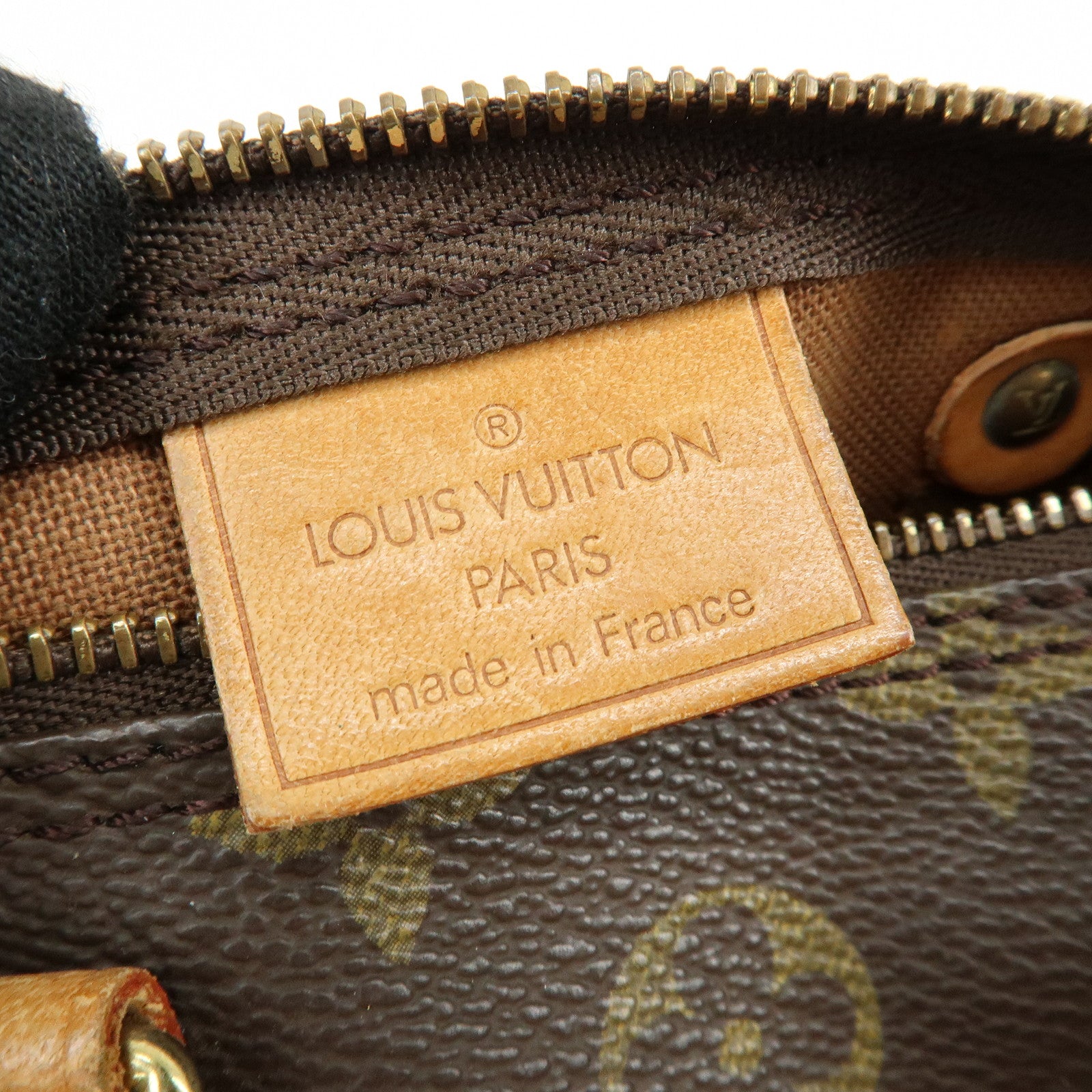 Louis Vuitton Monogram Mini Speedy Hand Bag Shoulder Bag M41534