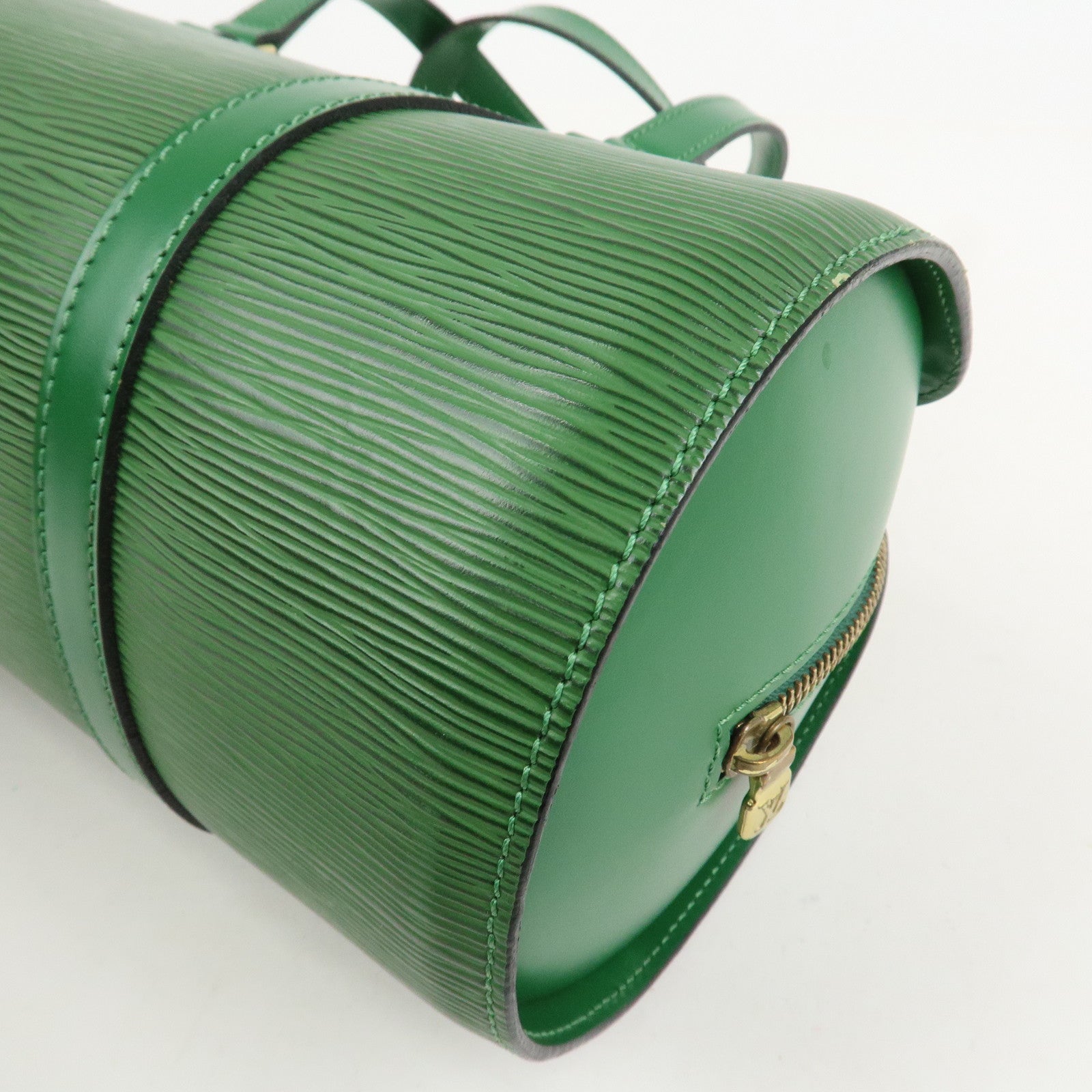 Louis Vuitton Epi Leather Soufflot Hand Bag Borneo Green M52224