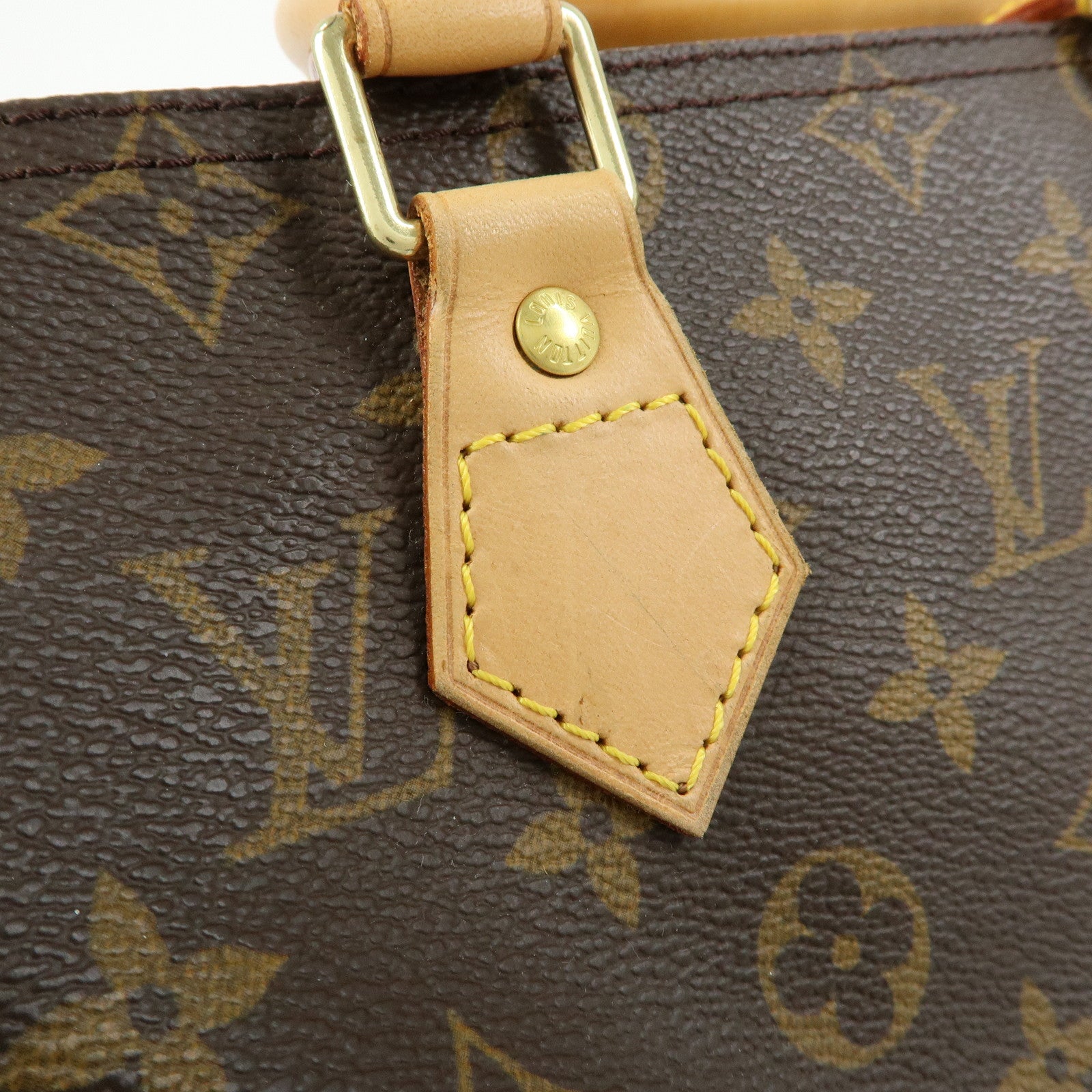 Louis Vuitton Monogram Speedy 25 Boston Bag Hand Bag Brown M41528