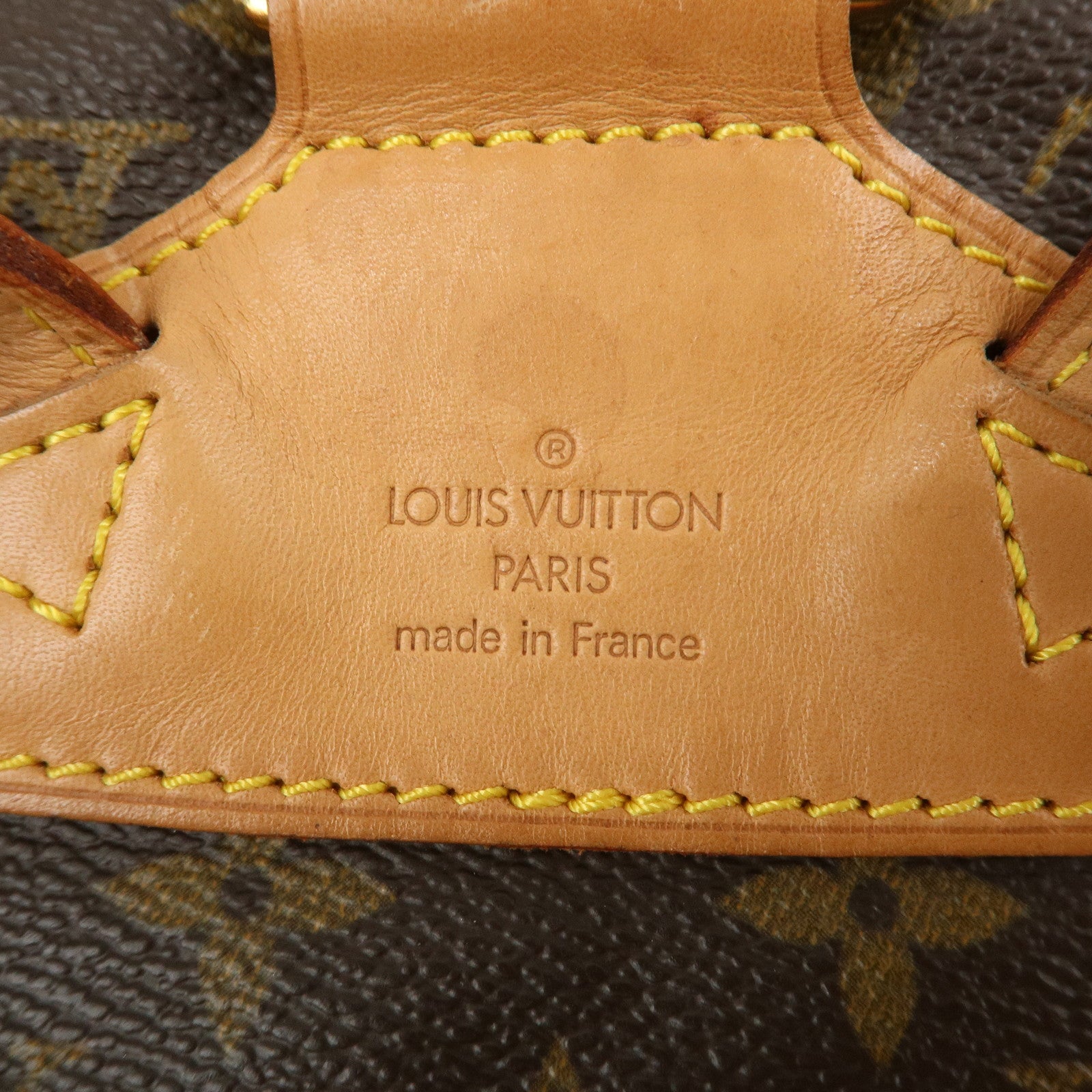 Louis Vuitton Monogram Montsouris MM Backpack Brown M51136