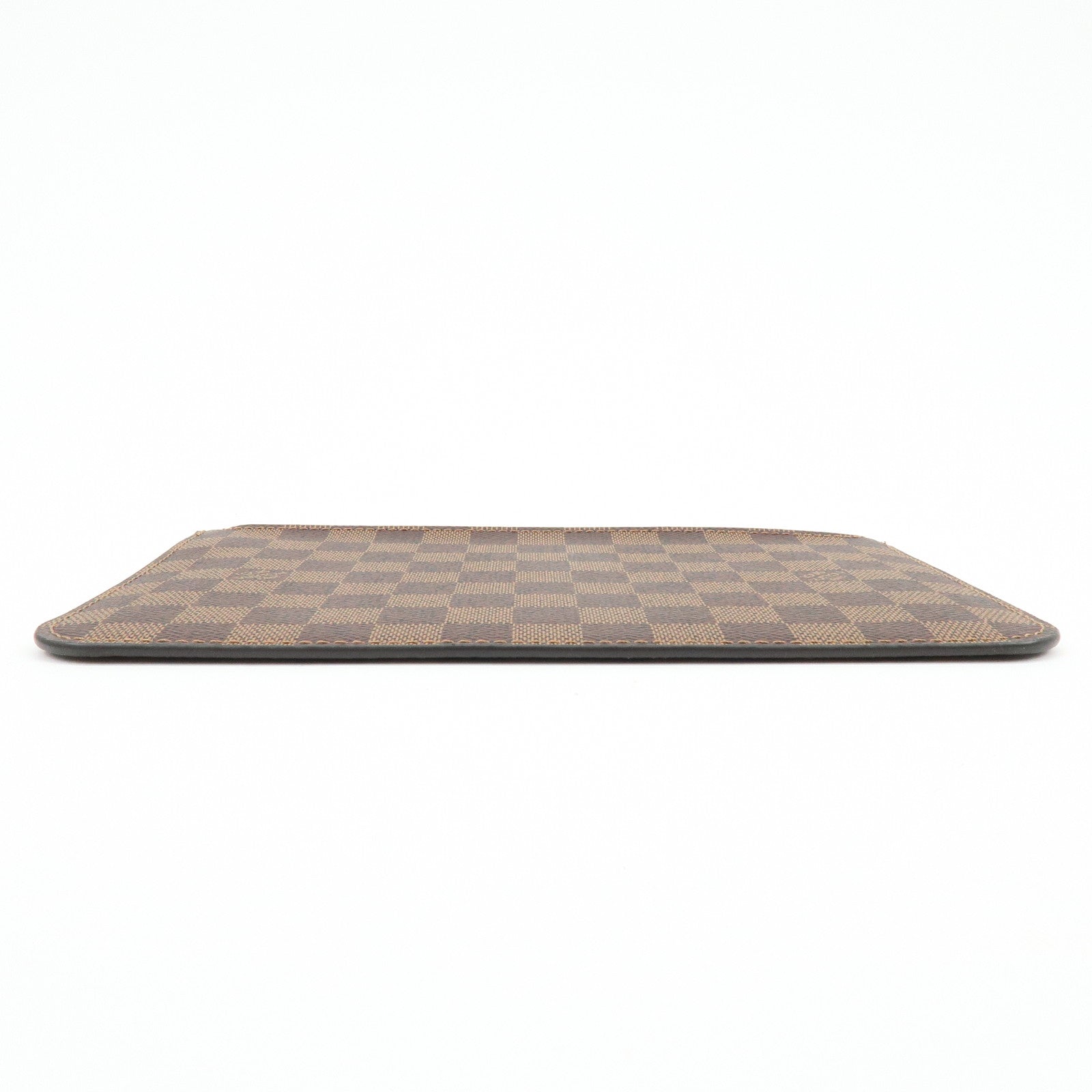 Louis Vuitton Damier Canvas Pouch for Neverfull MM Ebene N41358