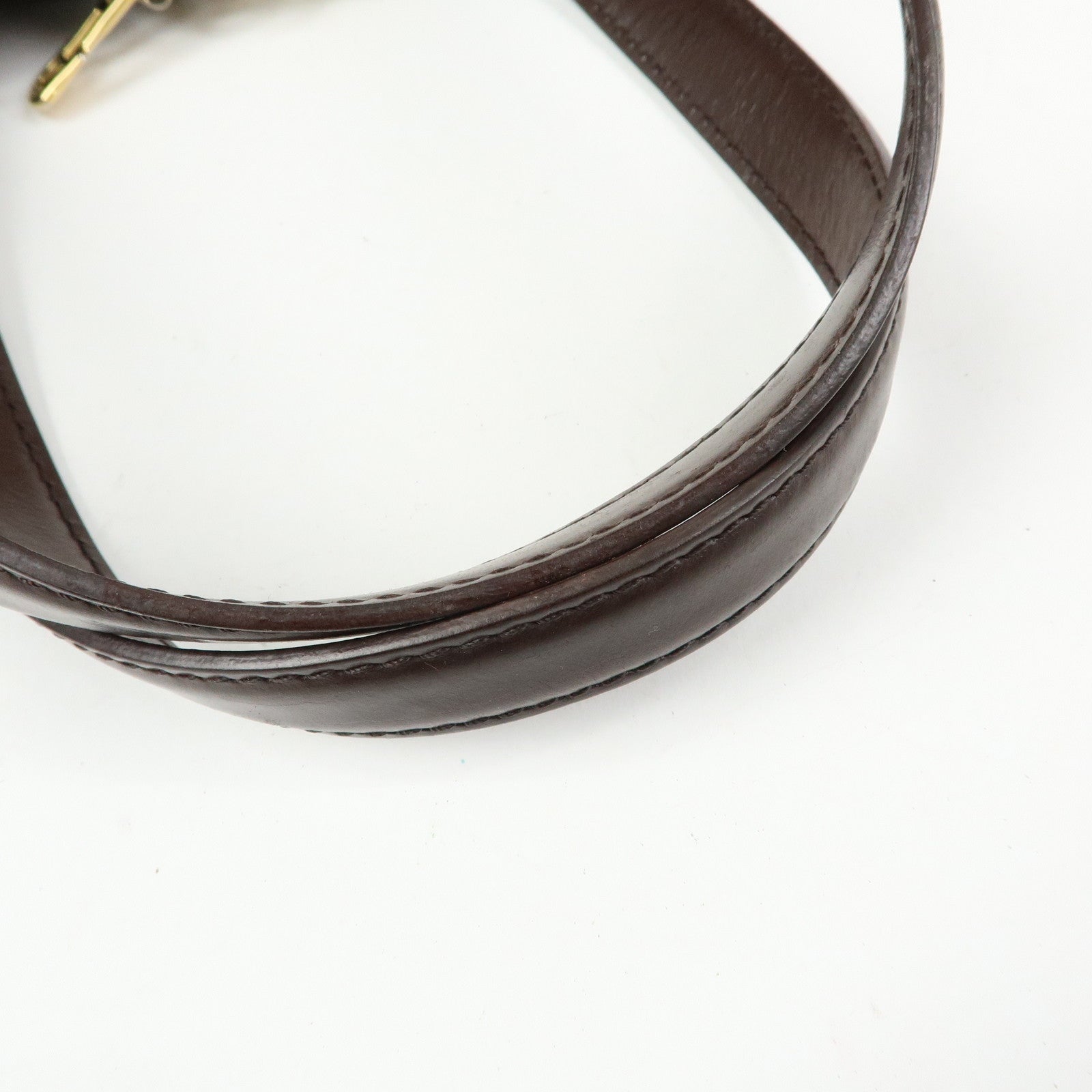 Louis Vuitton Damier Ebene Verona PM Hand Bag Brown N41117