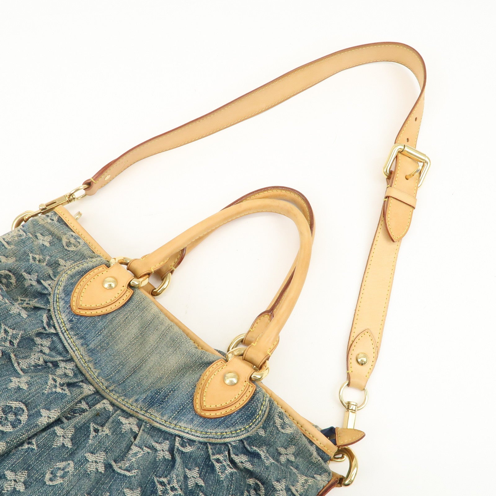 Louis Vuitton Monogram Denim Neo Cabby GM Shoulder Bag M95350