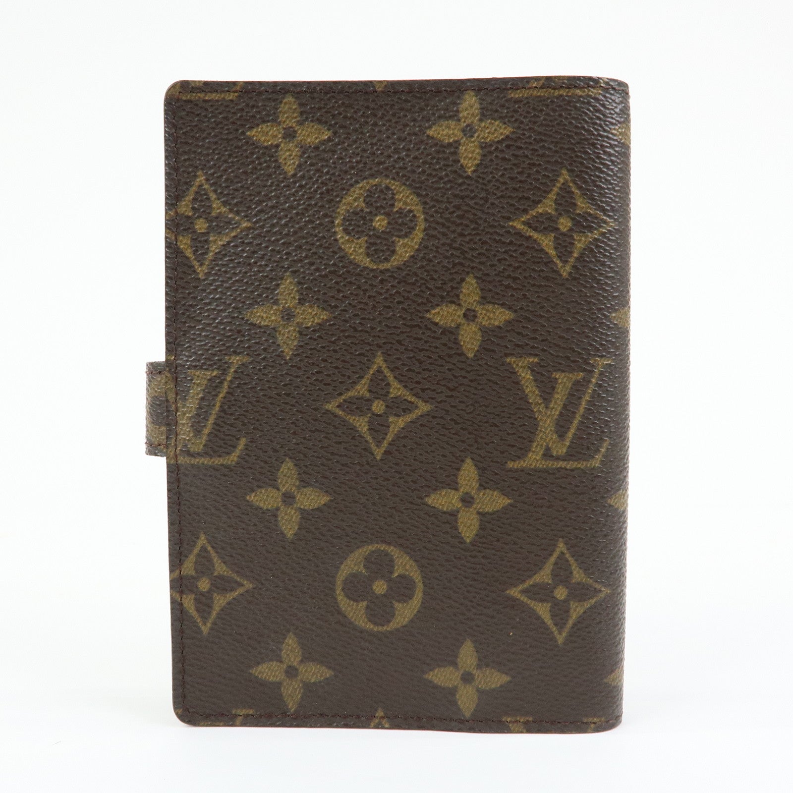 Louis Vuitton Monogram Agenda PM Planner Cover Brown R20005