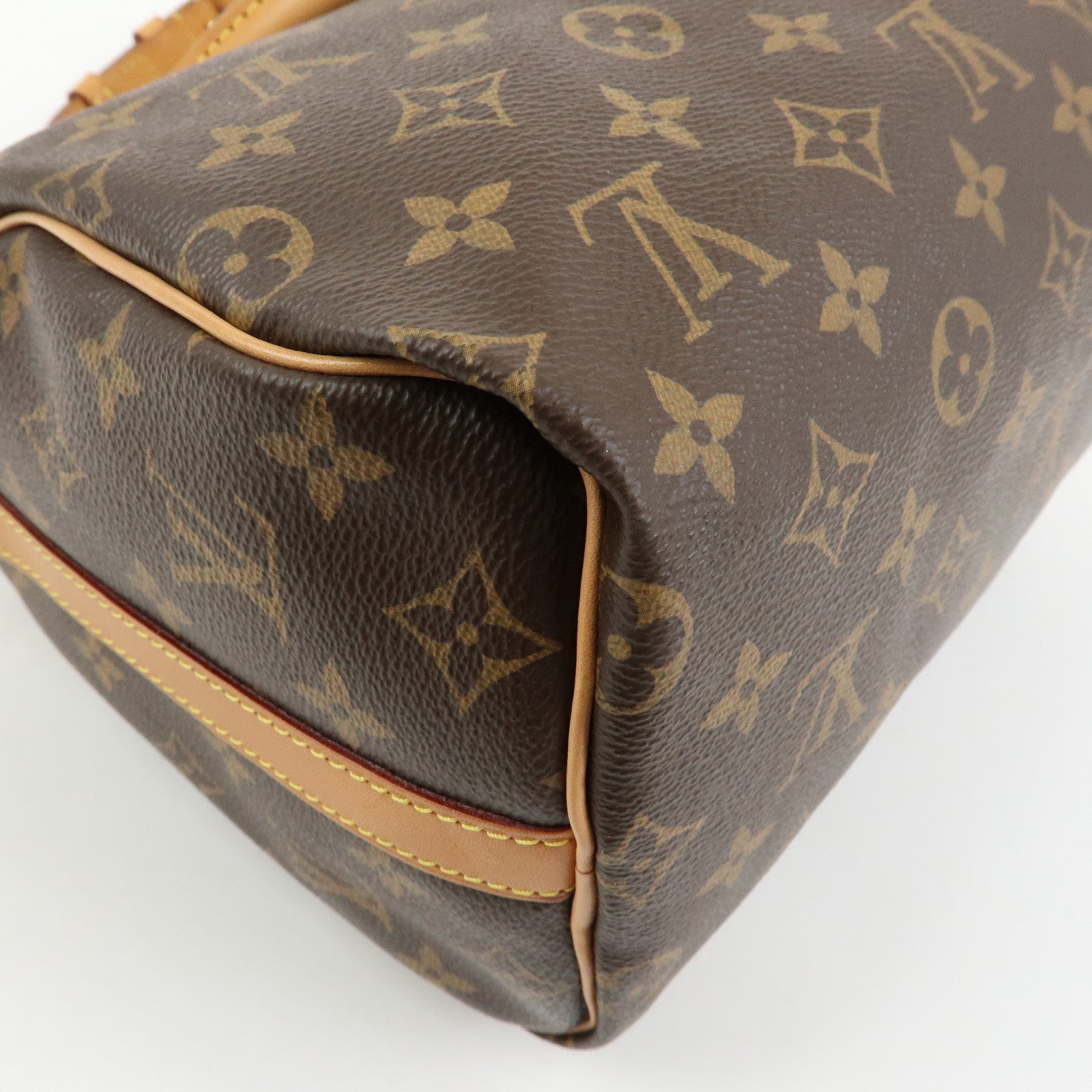 Louis Vuitton Monogram Speedy Bandouliere 25 Brown M41113