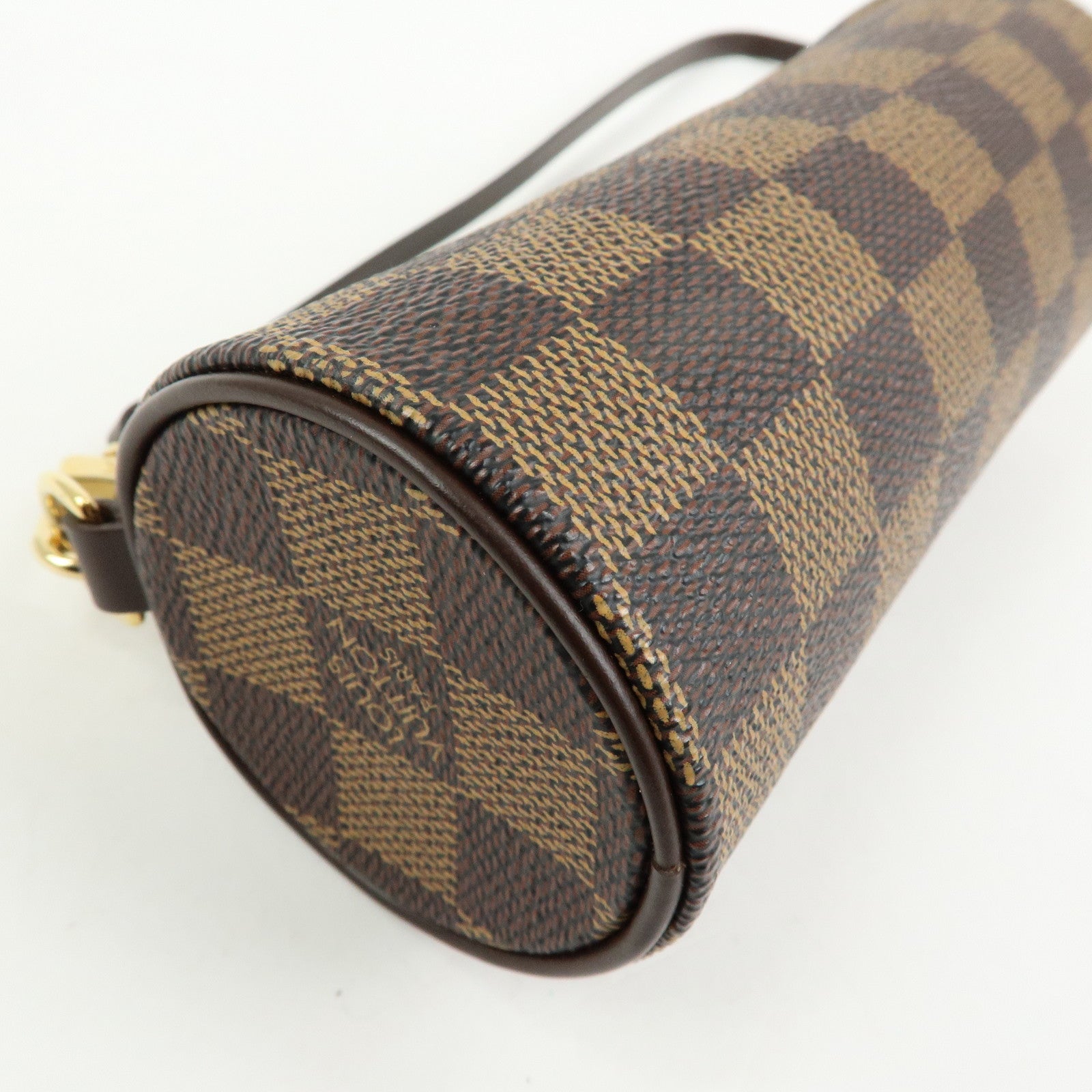Louis Vuitton Damier Ebene Mini Pouch for Papillon Bag Brown