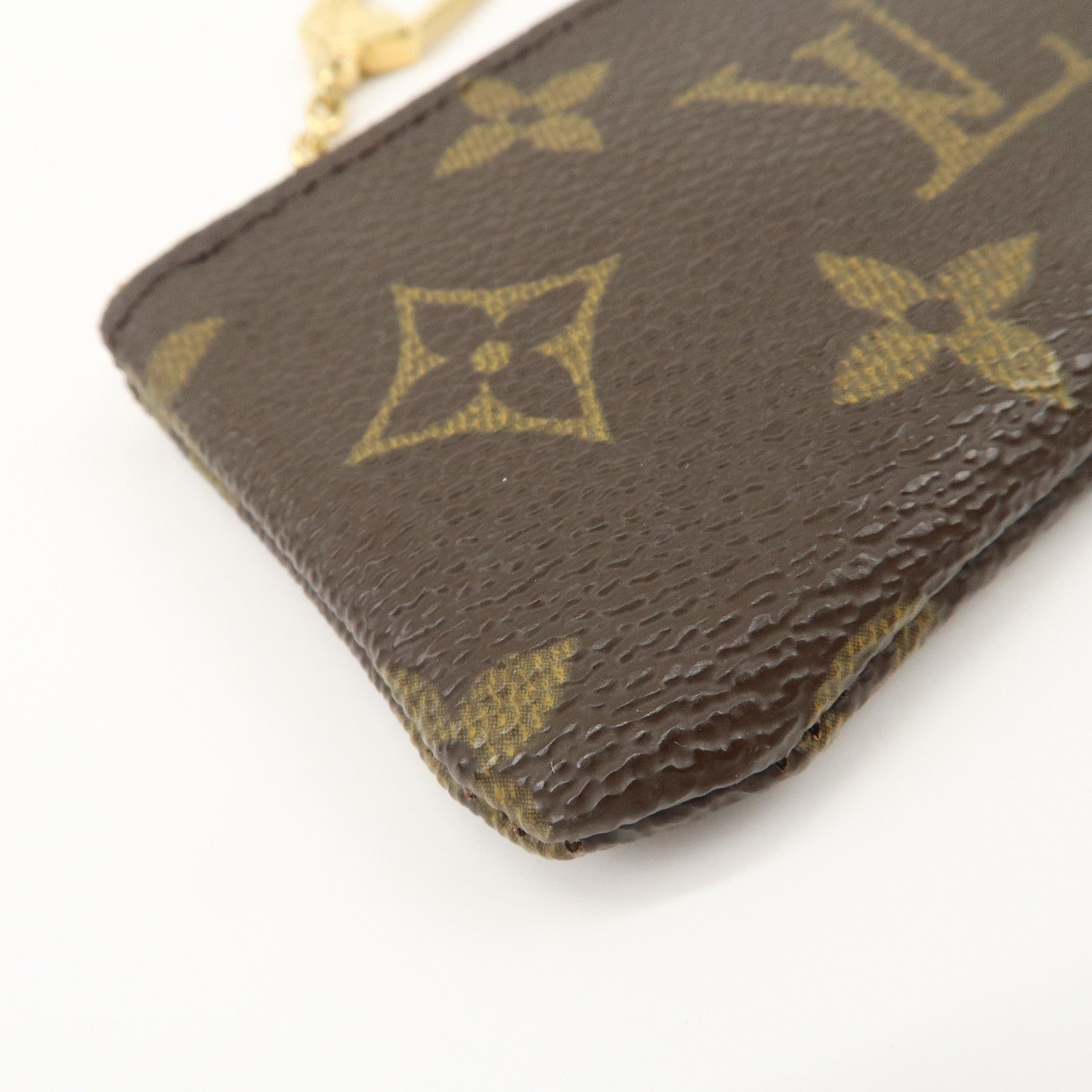 Louis Vuitton Monogram Pochette Cles Coin Case Key Case M62650