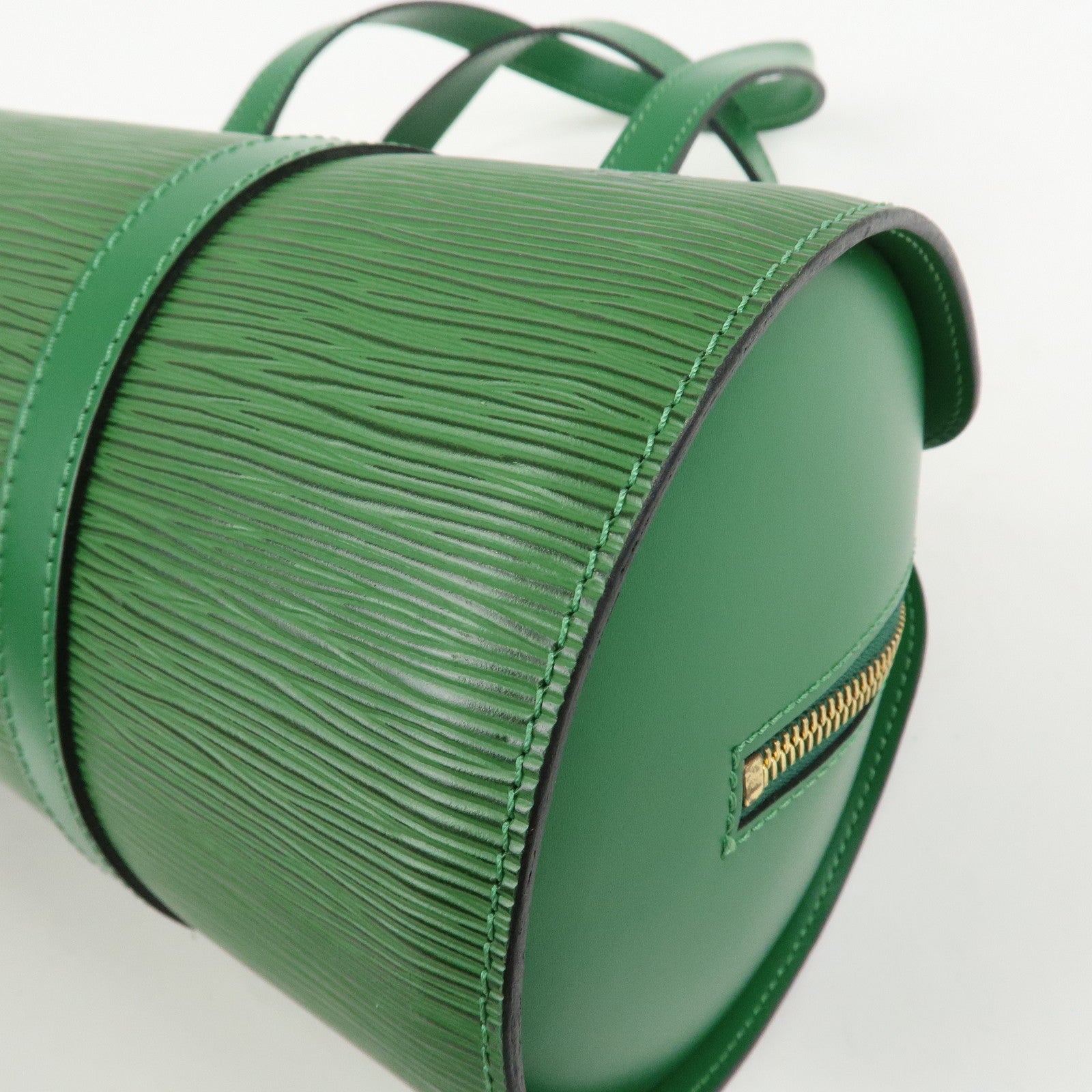 Louis Vuitton Epi Soufflot Hand Bag Borneo Green M52224