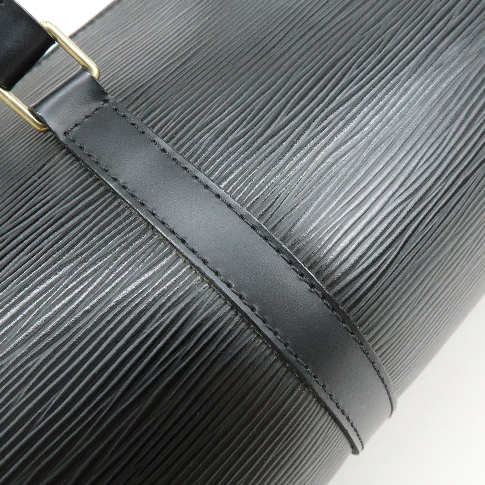 Louis Vuitton Epi Soufflot Shoulder Bag Hand Bag Noir M52222