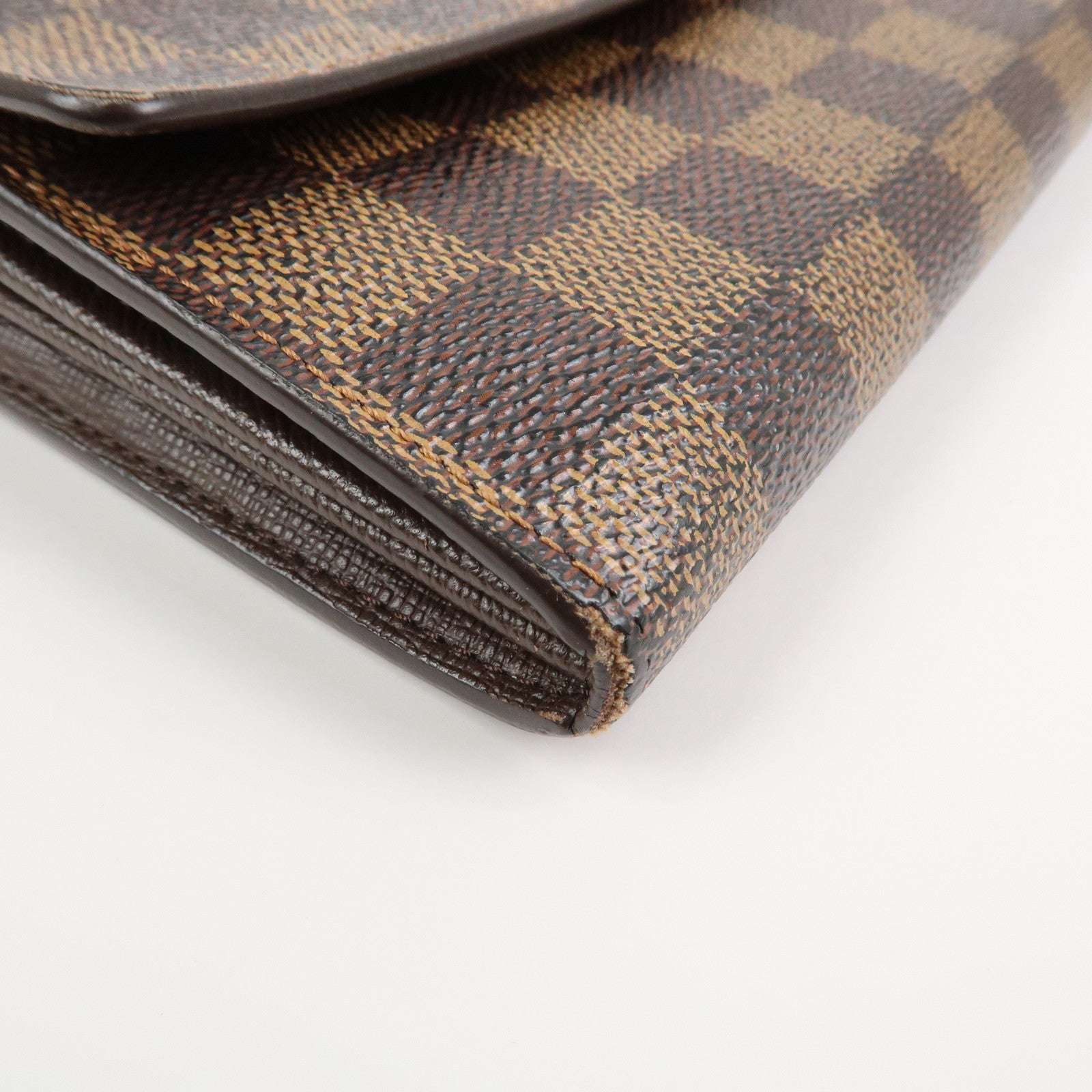 Louis Vuitton Damier Ebene Portefeuille Sarah Long Wallet N61724