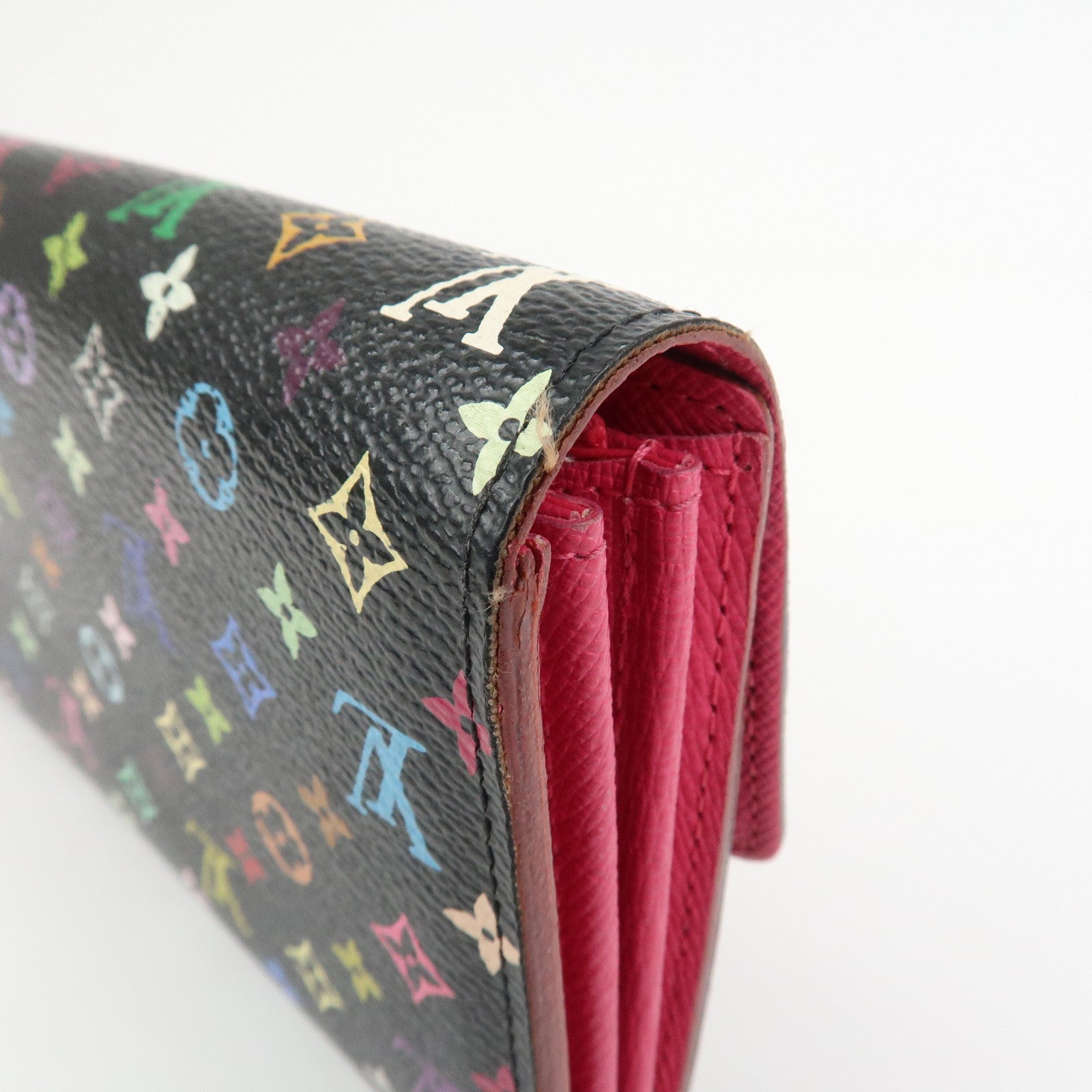 Louis Vuitton Monogram Multicolor Portefeuille Sarah Wallet M93747