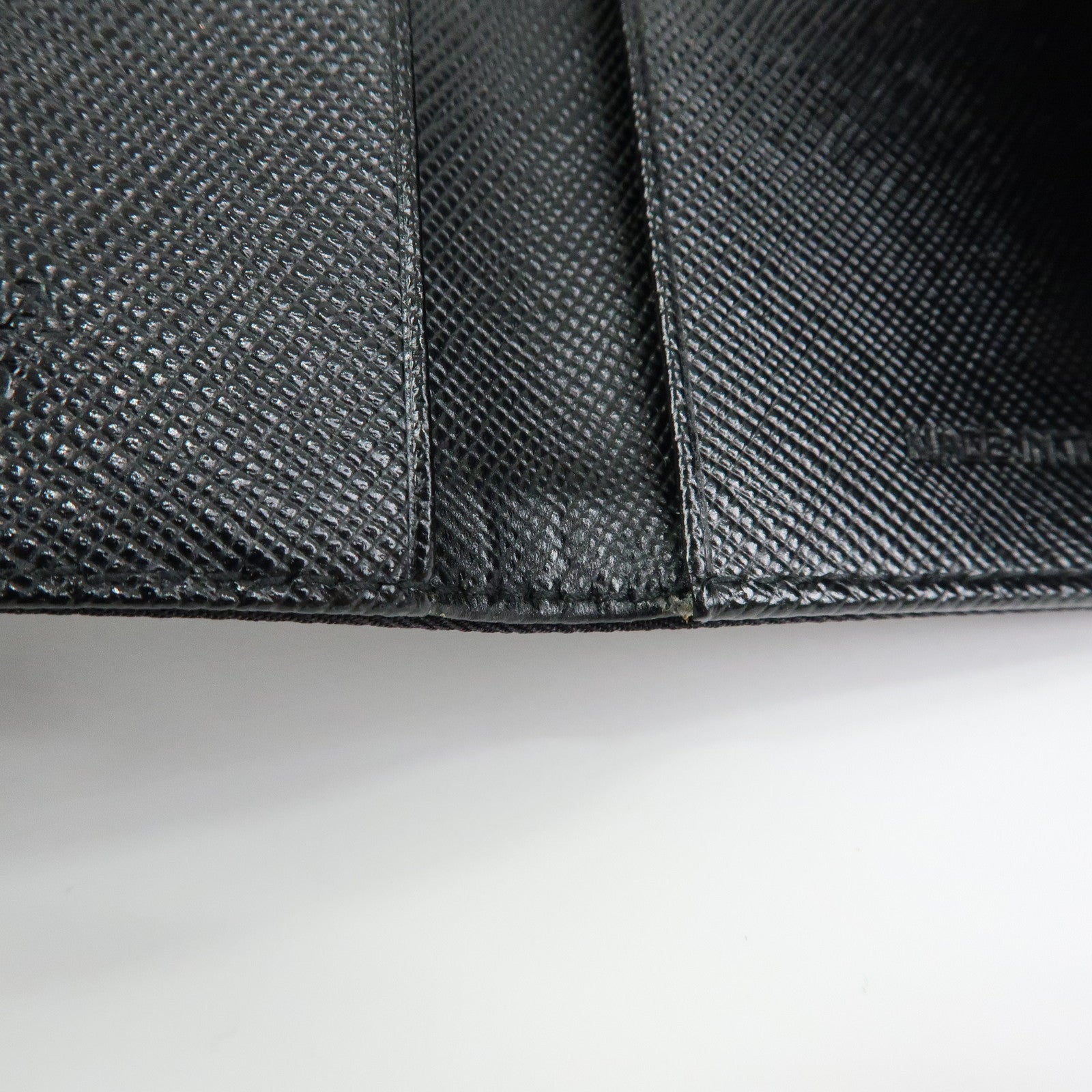 PRADA Triangle Logo Nylon Leather 6 Rings Key Case 1M0222