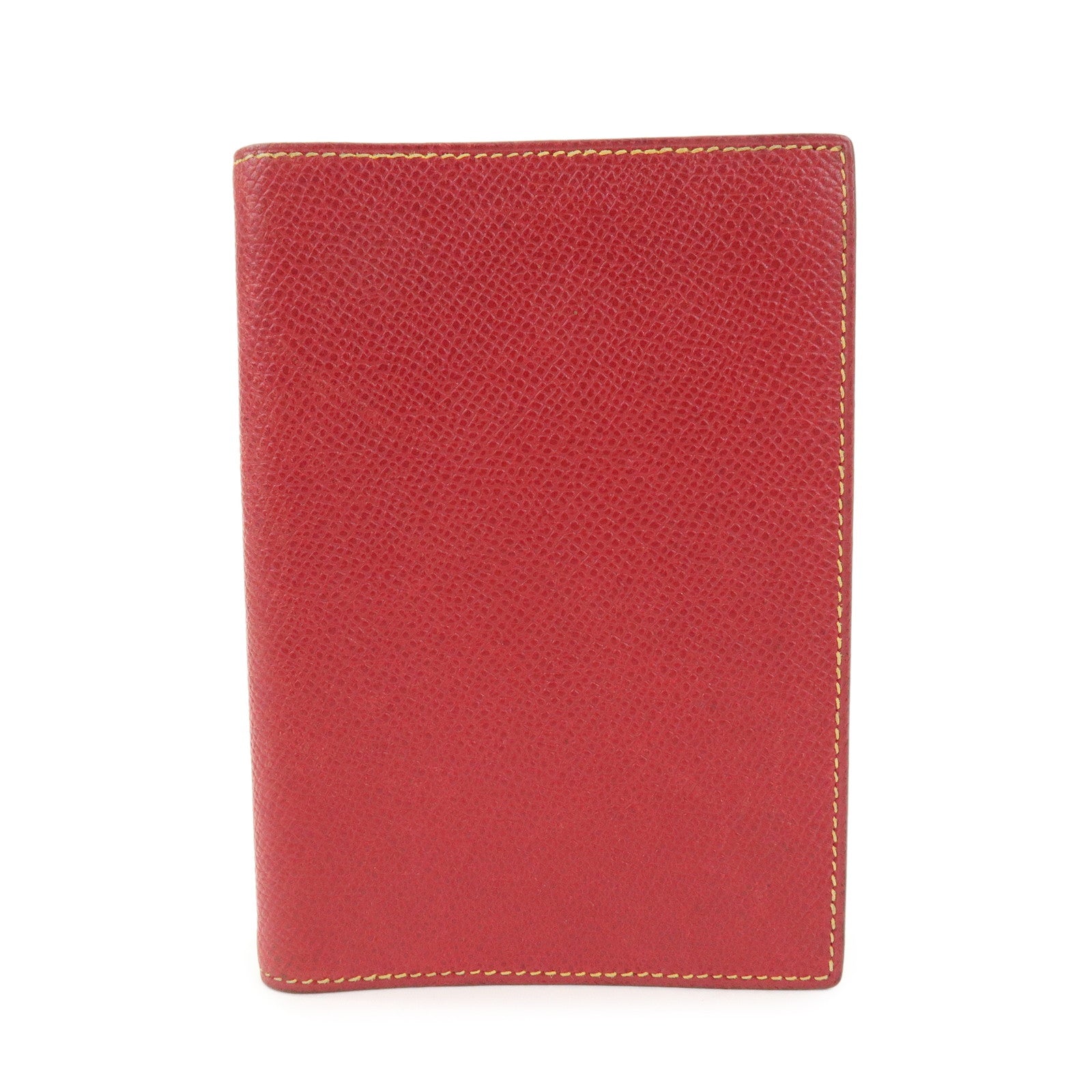 HERMES Logo Veau Epsom Leather Agenda PM Planner Cover A Stamped