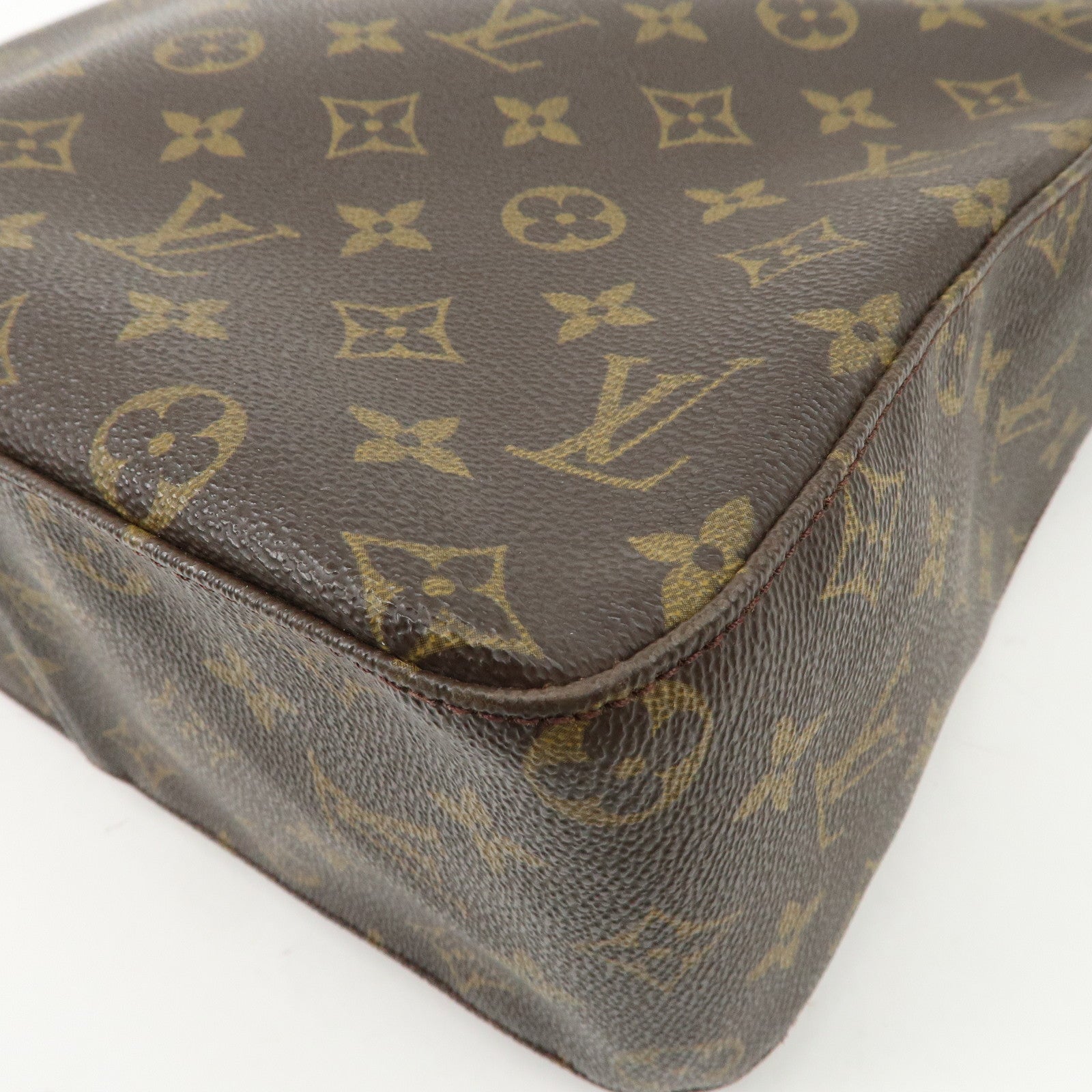 Louis Vuitton Monogram Looping GM Shoulder Bag Brown M51145