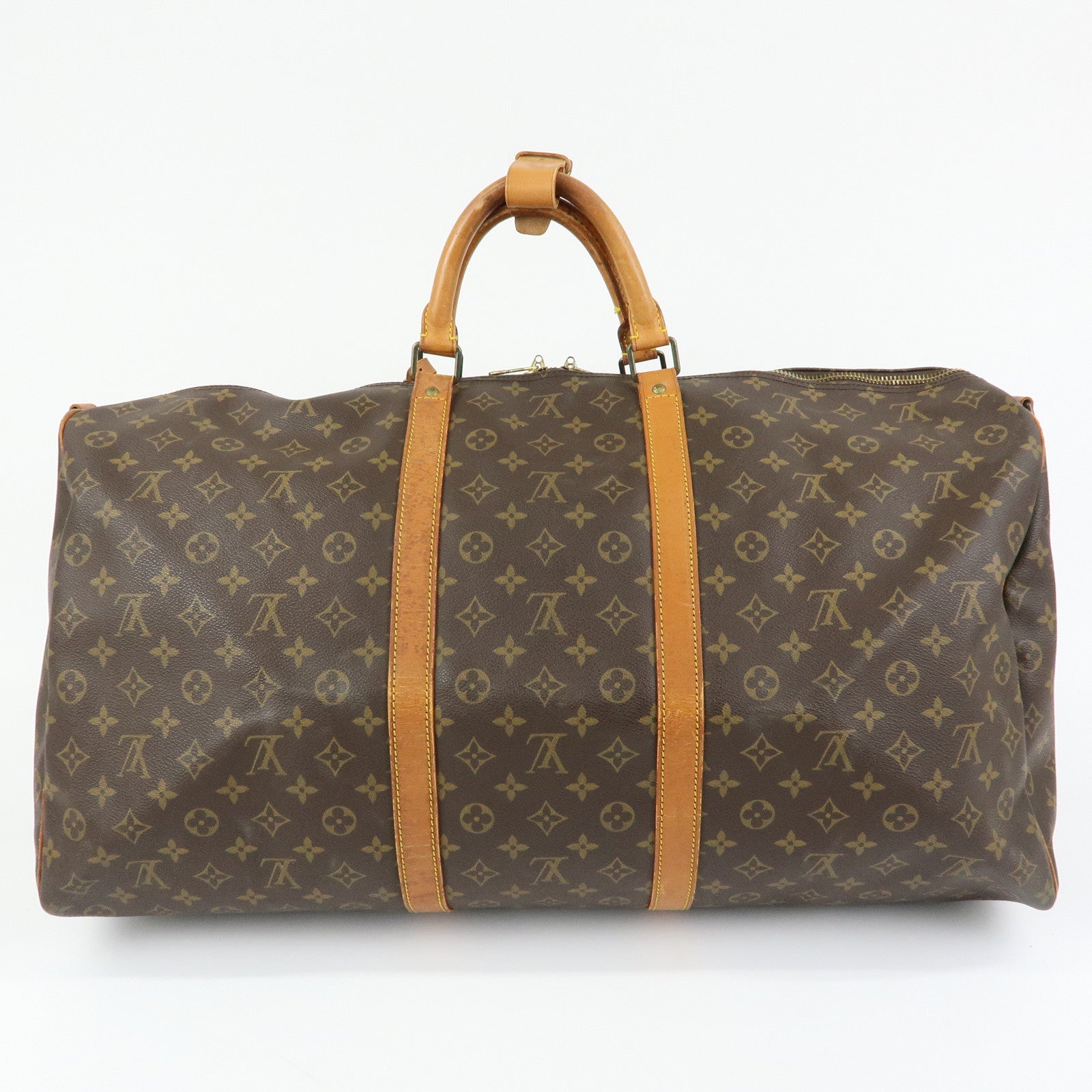 Louis Vuitton Monogram Keep All Bandouliere 60 Boston Bag M41412