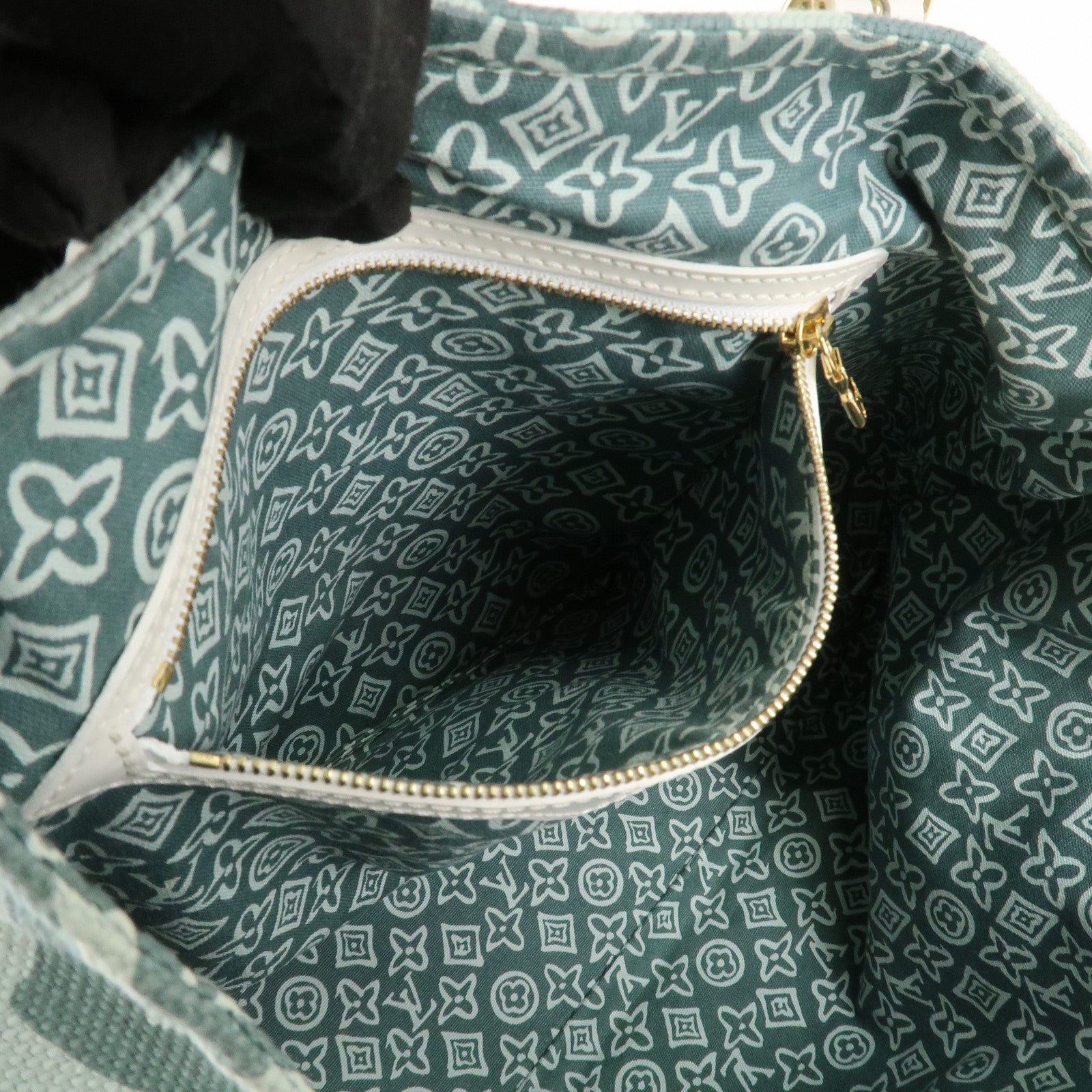 Louis Vuitton Cruise Line Tahitienne PM Shoulder Bag Green M95678 Used