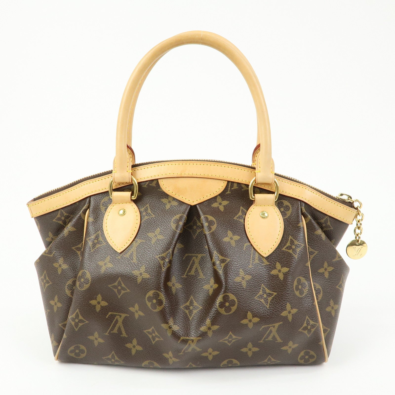 Louis Vuitton Monogram Tivoli PM Hand Bag Shoulder Bag Brown M40143