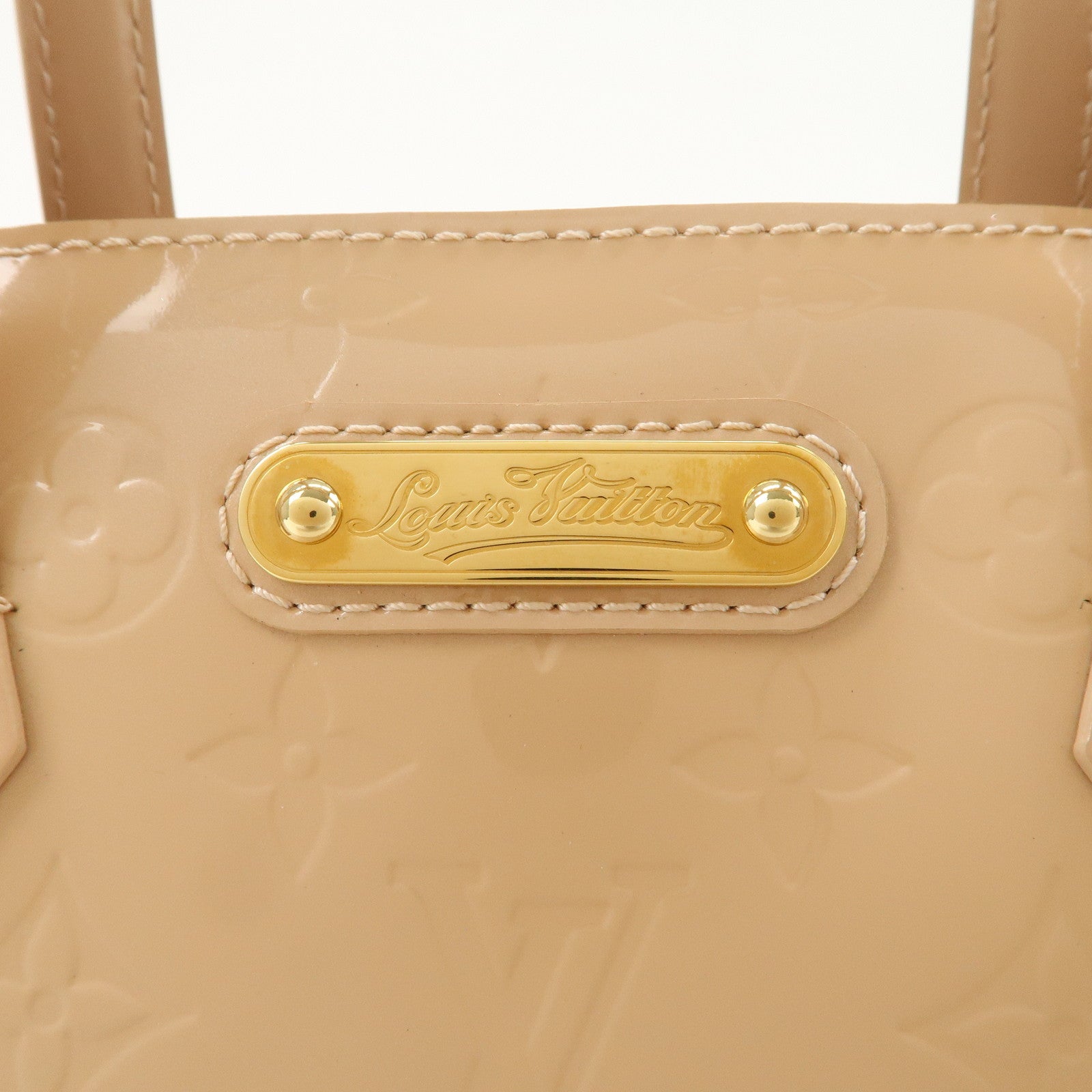 Louis Vuitton Monogram Vernis Wilshire PM Hand Bag M91642