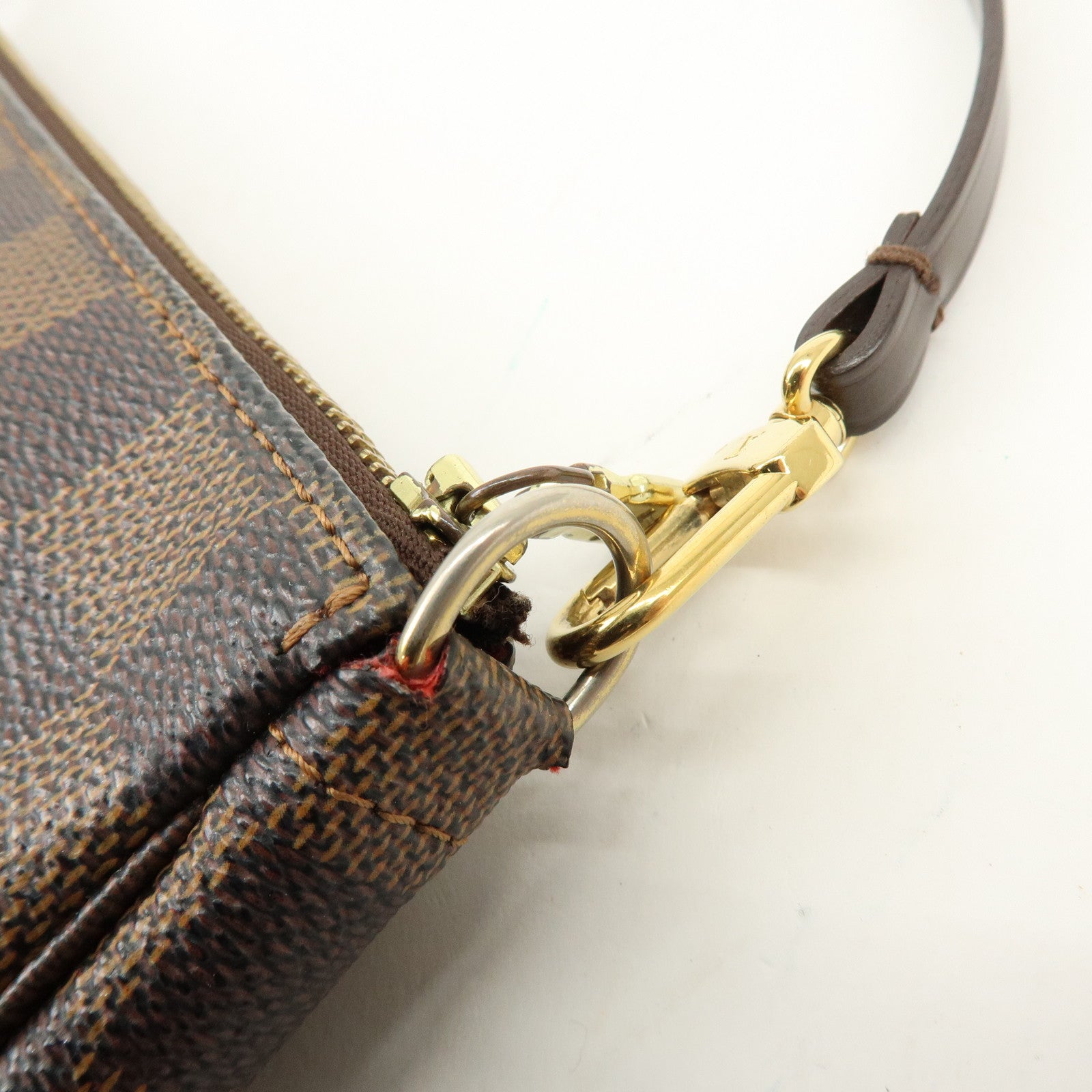 Louis Vuitton Damier Ebene Pochette Accessoires Hand Bag N51985