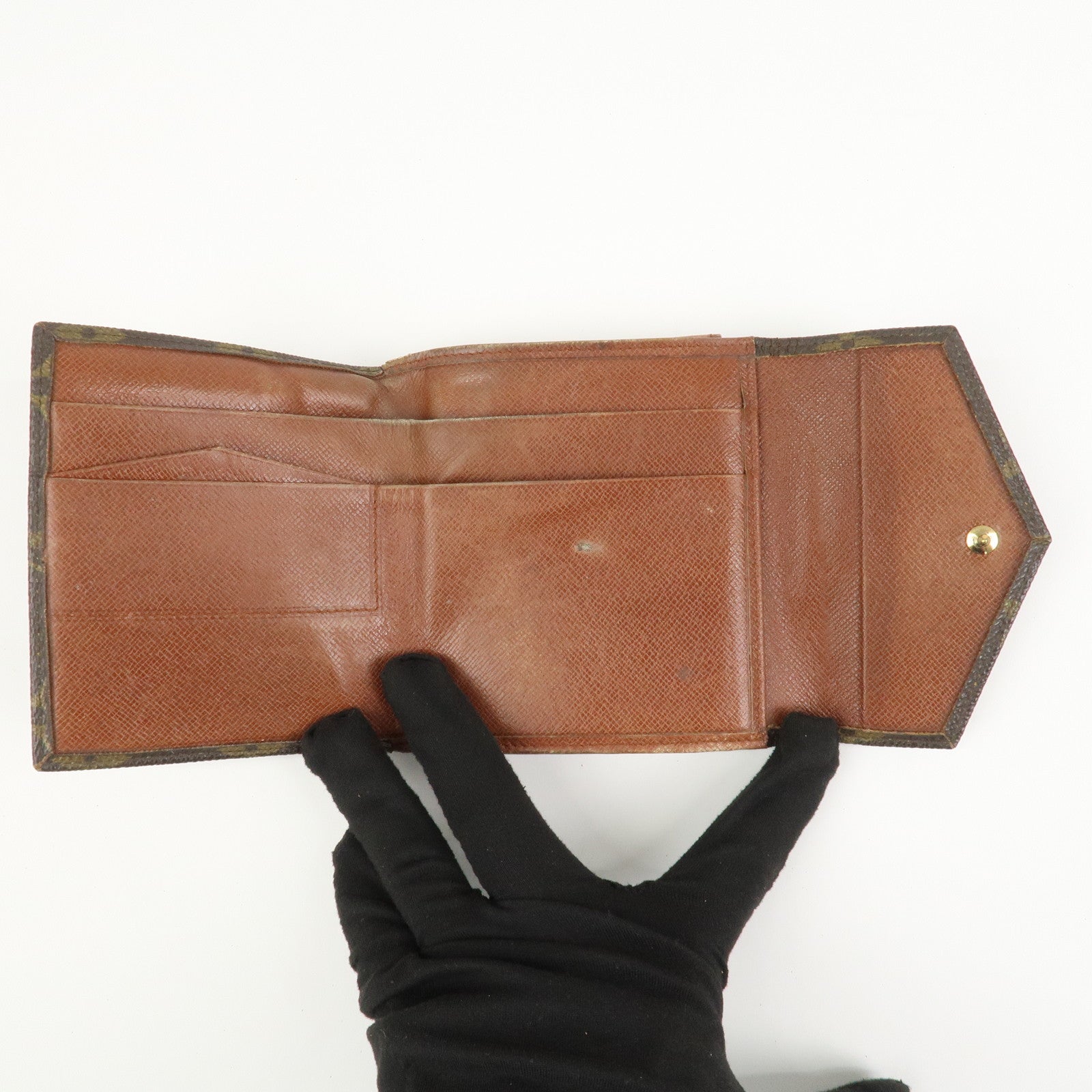 Louis Vuitton Monogram Set of 3 Wallets Brown M61652/M61660
