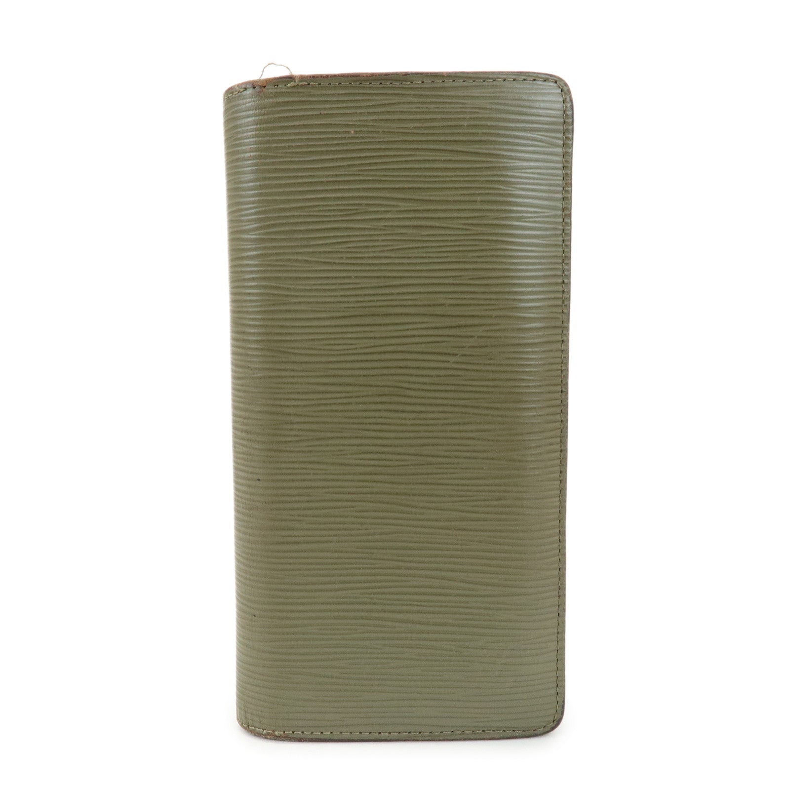 Louis Vuitton Epi Leather Portefeuille Brazza Wallet Khaki M61819