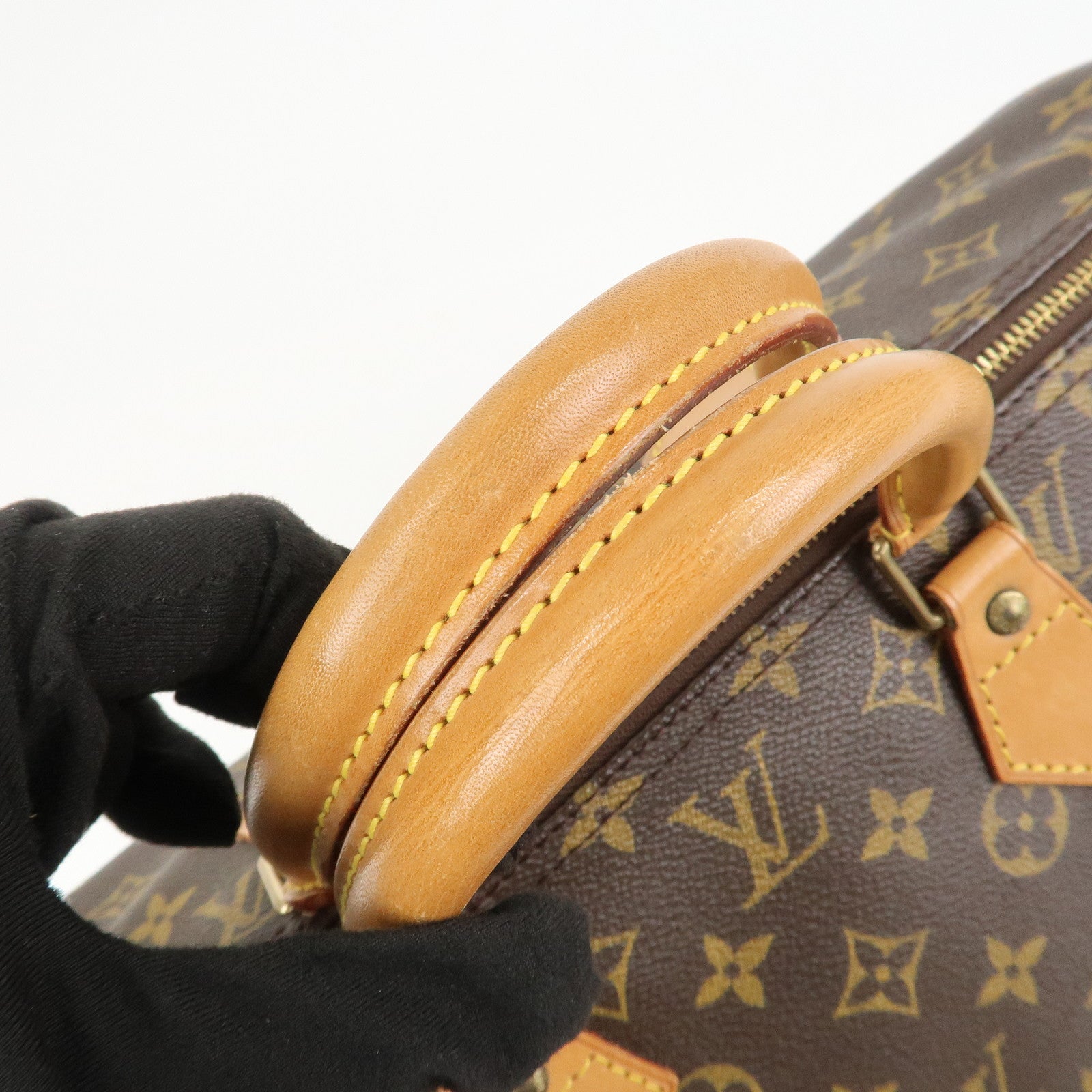 Louis Vuitton Monogram Speedy 40 Hand Bag Boston Bag Brown M41522