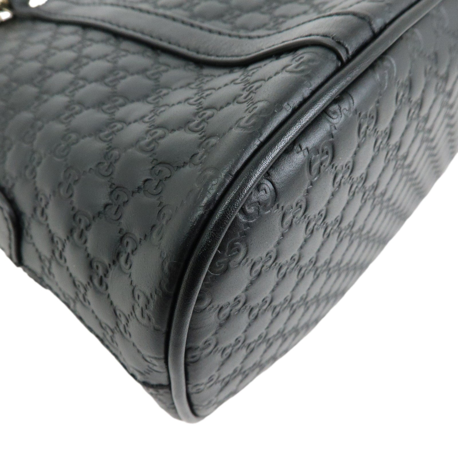 GUCCI Micro Guccissima Leather 2Way Hand Bag Shoulder Bag 449654