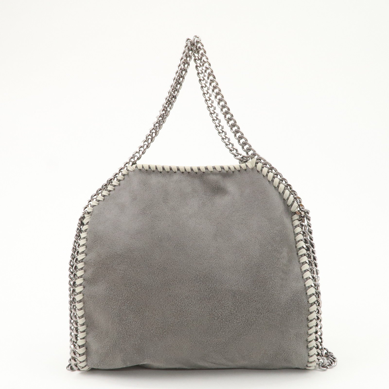 STELLA MCCARTNEY Polyester Falabella 2Way Bag Gray 371223