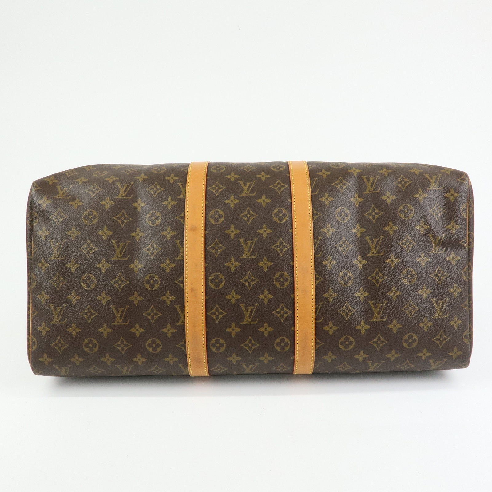 Louis Vuitton Monogram Keep All 55 Boston Bag Brown M41424