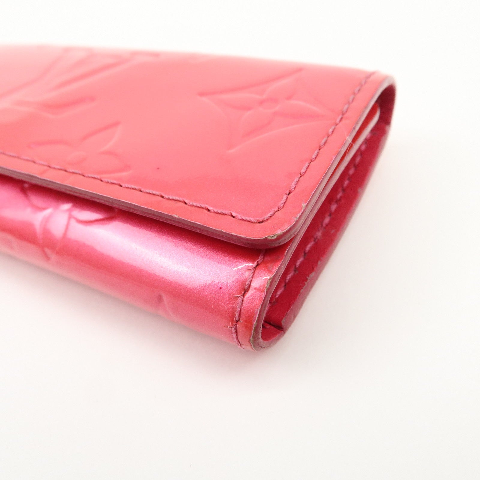 Louis Vuitton Vernis Set of 2 Multicles 4 Key Case M91976 M91252 Used