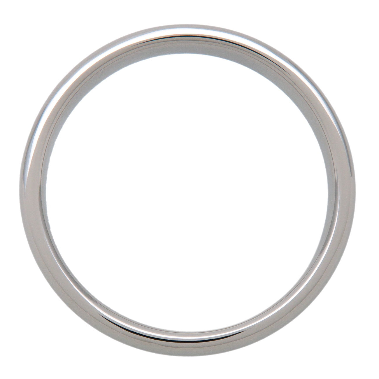 Tiffany & Co Forever Wedding Classic Band Ring PT950 Platinum US8