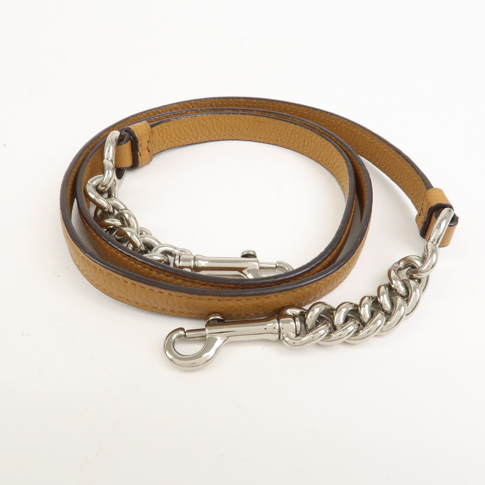 COACH Prairie Leather 2Way Shoulder Bag Hand Bag Brown