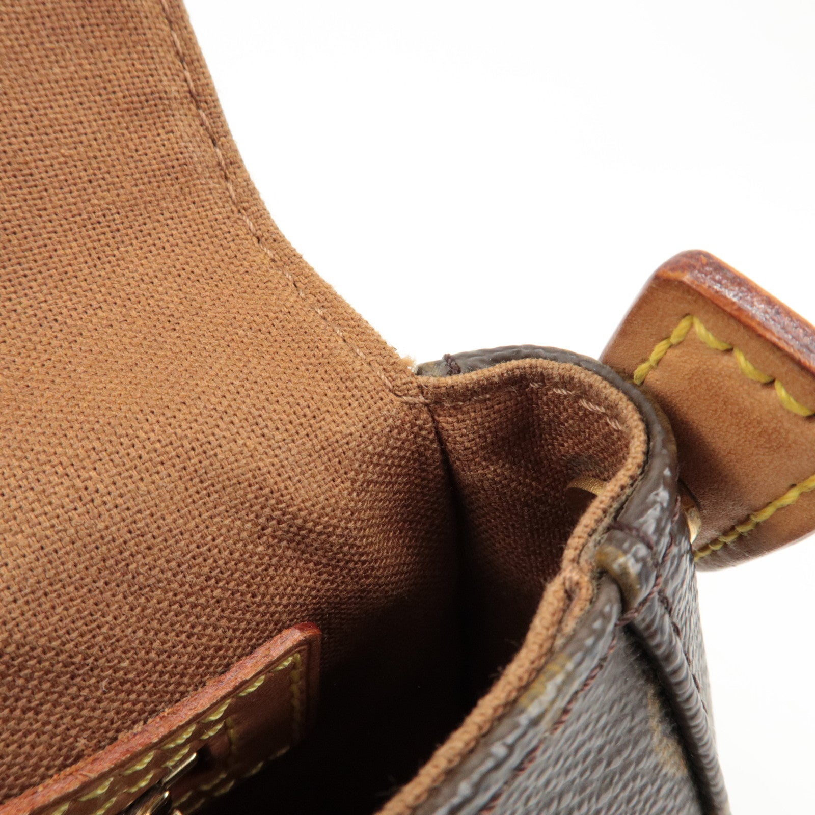 Louis Vuitton Monogram Mini Looping Shoulder Bag Brown M51147 Used