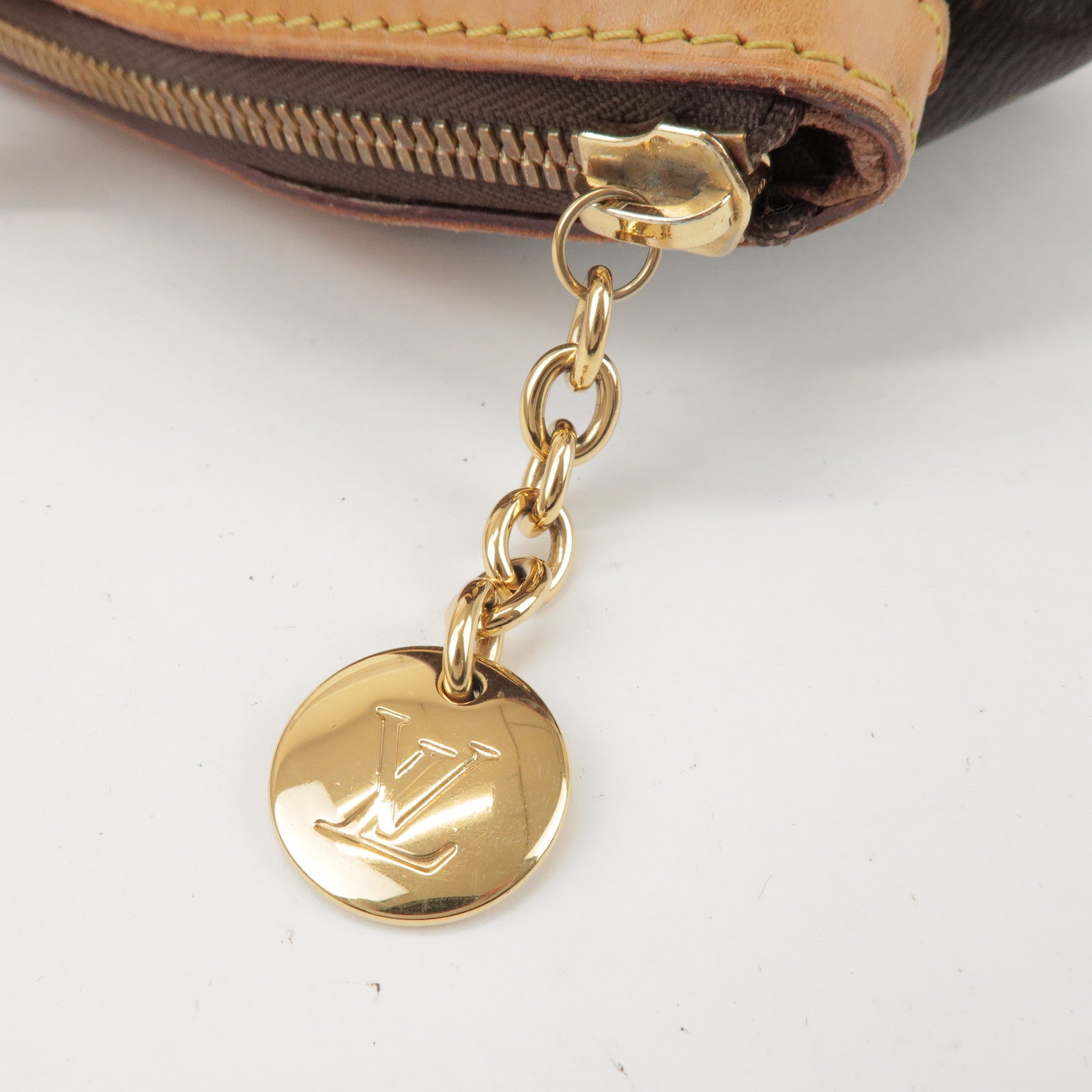 Louis Vuitton Monogram Tivoli PM Hand Bag Shoulder Bag Brown M40143