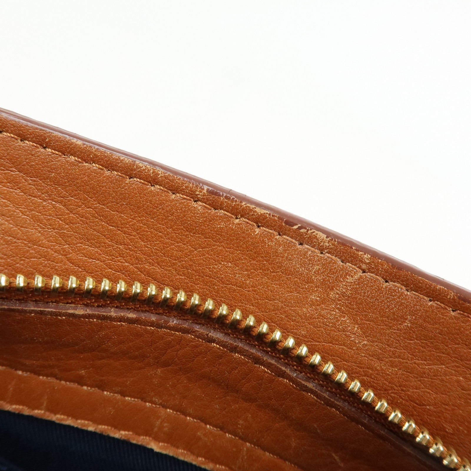 Chloe See by Chloe Page Leather 2Way Bag Hand Bag Brown