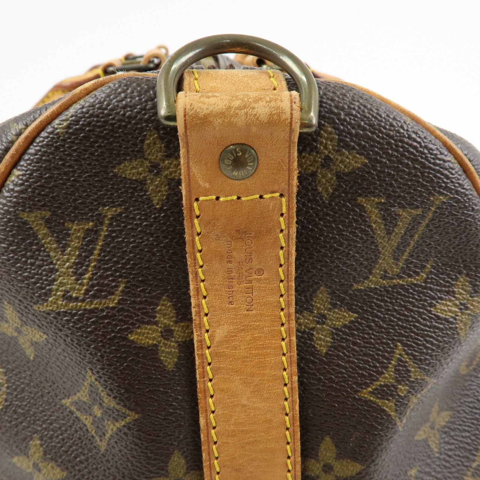 Louis Vuitton Monogram Keep All Bandouliere 45 Boston Bag M41418