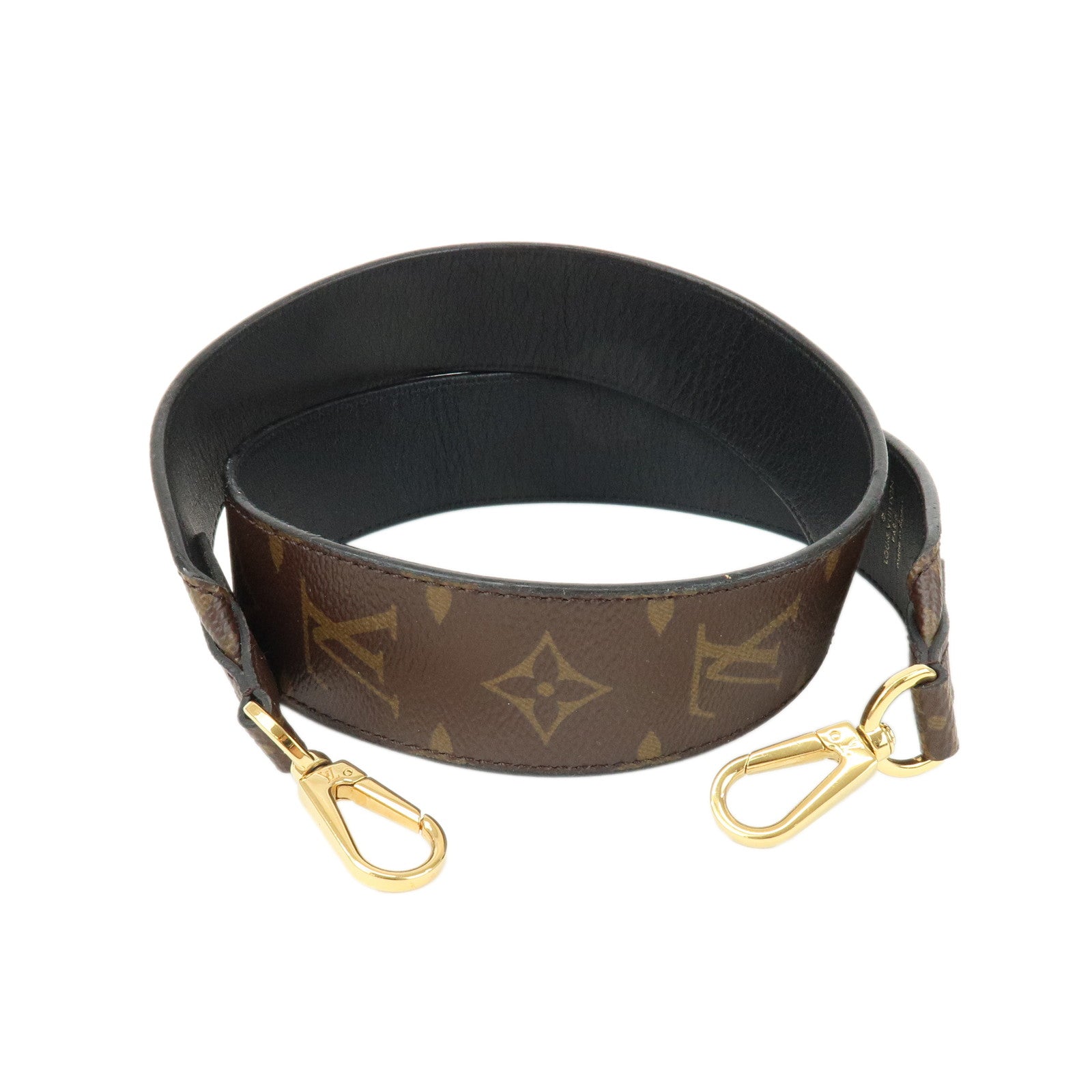 Louis Vuitton Monogram Canvas Calf Leather Shoulder Strap J02288