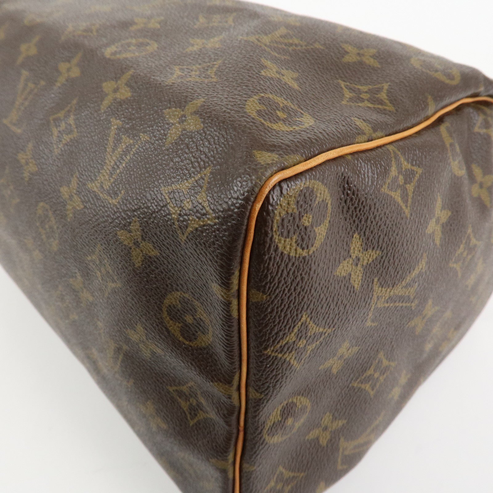 Louis Vuitton Monogram Speedy 35 Hand Bag Boston Bag M41524 Used