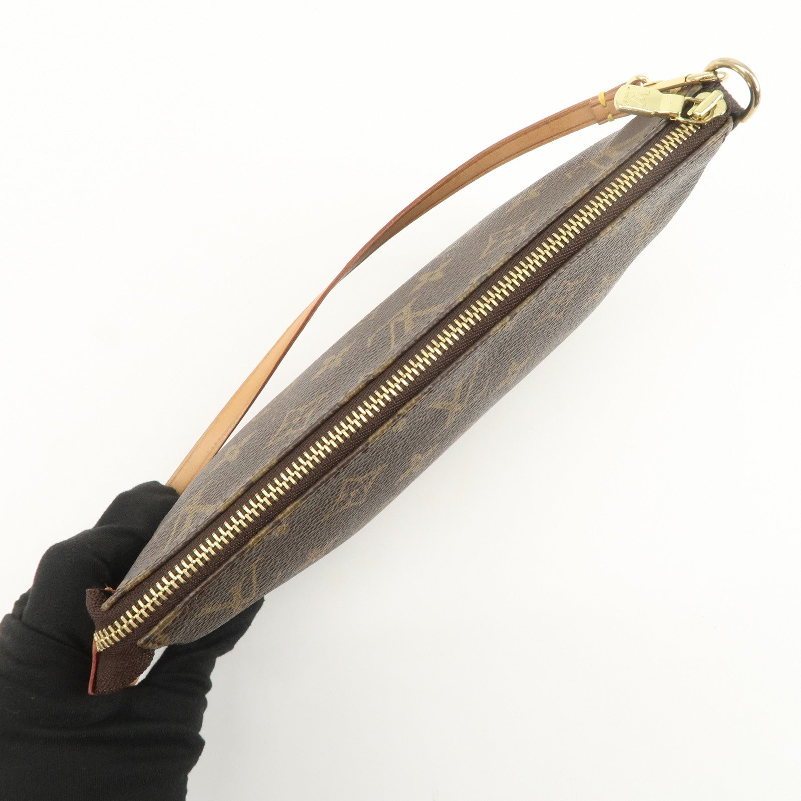 Louis Vuitton Monogram Pochette Accessoires Pouch Hand Bag M51980
