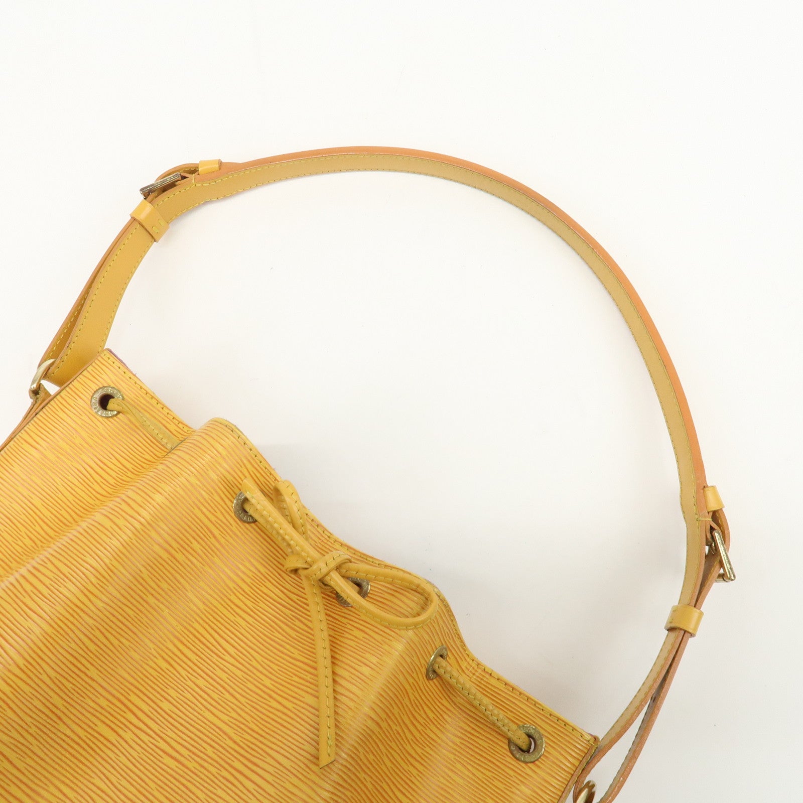 Louis Vuitton Epi Petit Noe Shoulder Bag Tassili Yellow M44109