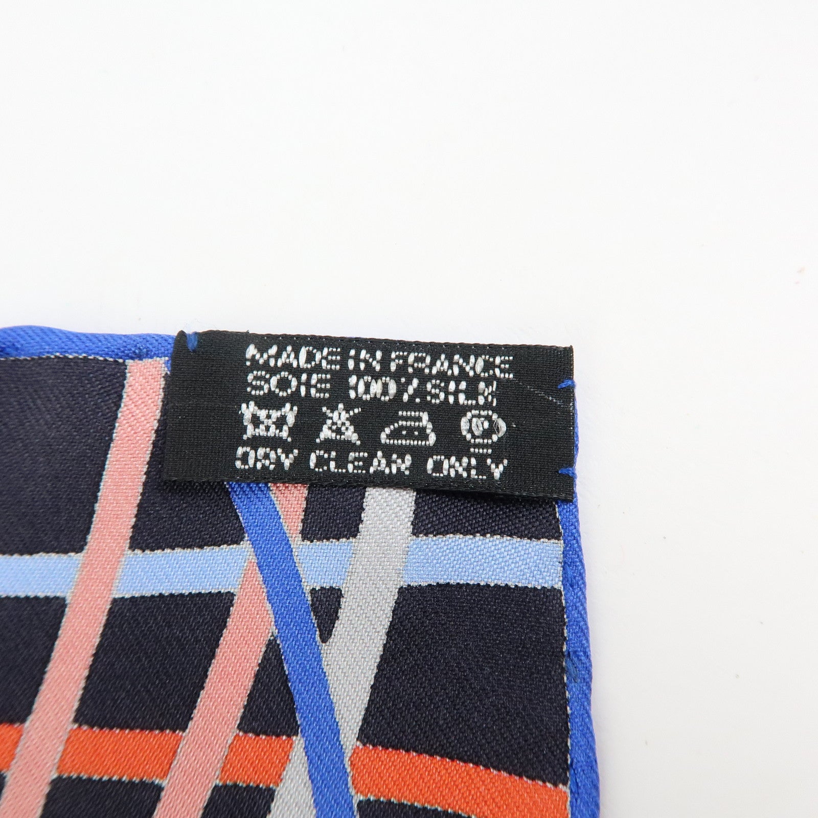HERMES Carre 90 Silk 100% Scarf L'art du temari Black