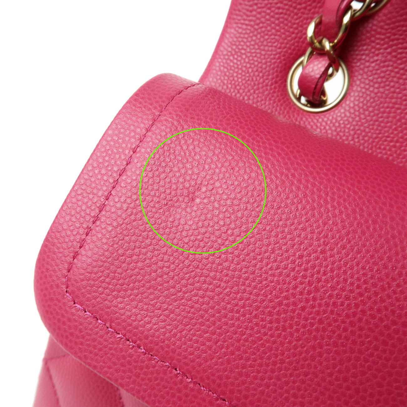 CHANEL Matelasse23 Double Flap Caviarskin Chain Shoulder Bag A01113